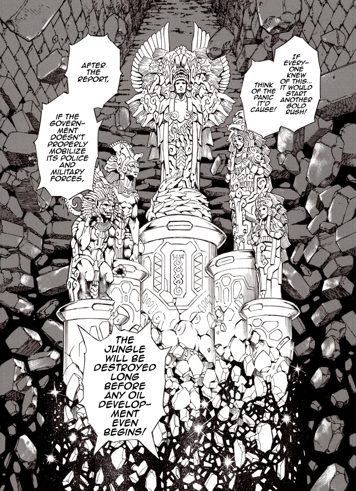 Kouya ni Kemono Doukokusu Chapter 70 page 23 - Chapter 70: Route