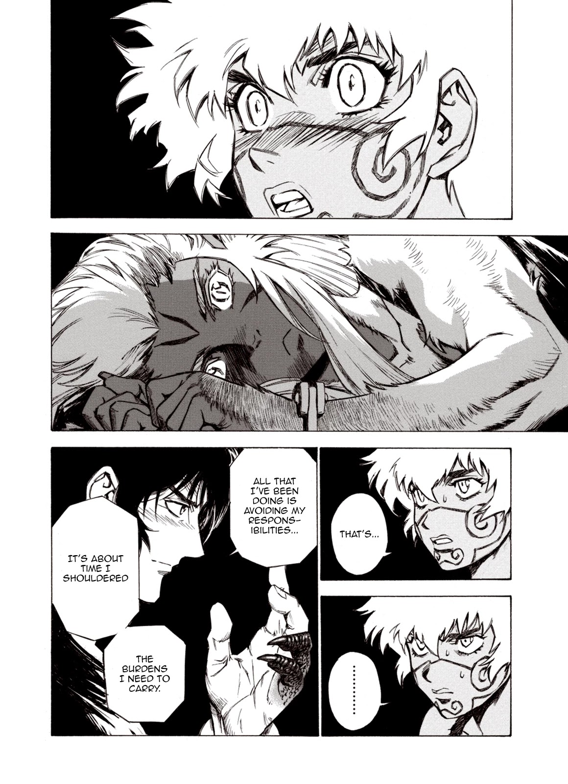 Kouya ni Kemono Doukokusu Chapter 71 page 14 - Chapter 71: Abyss