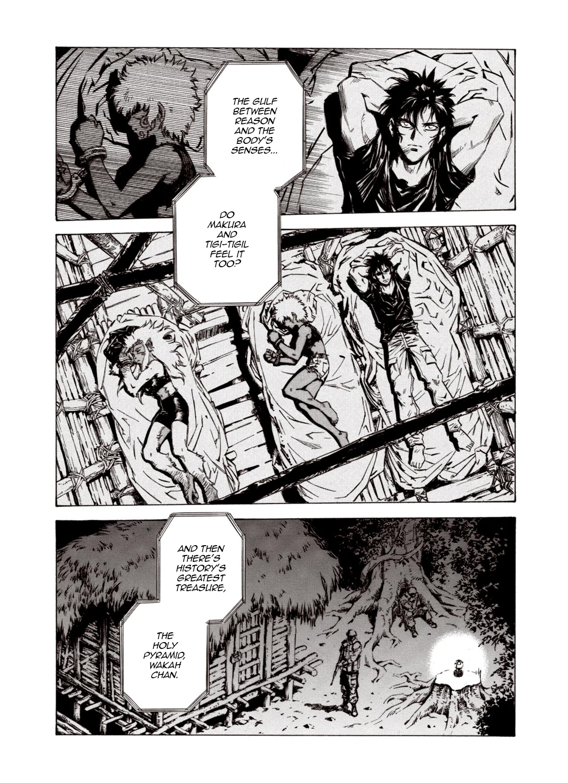 Kouya ni Kemono Doukokusu Chapter 71 page 3 - Chapter 71: Abyss