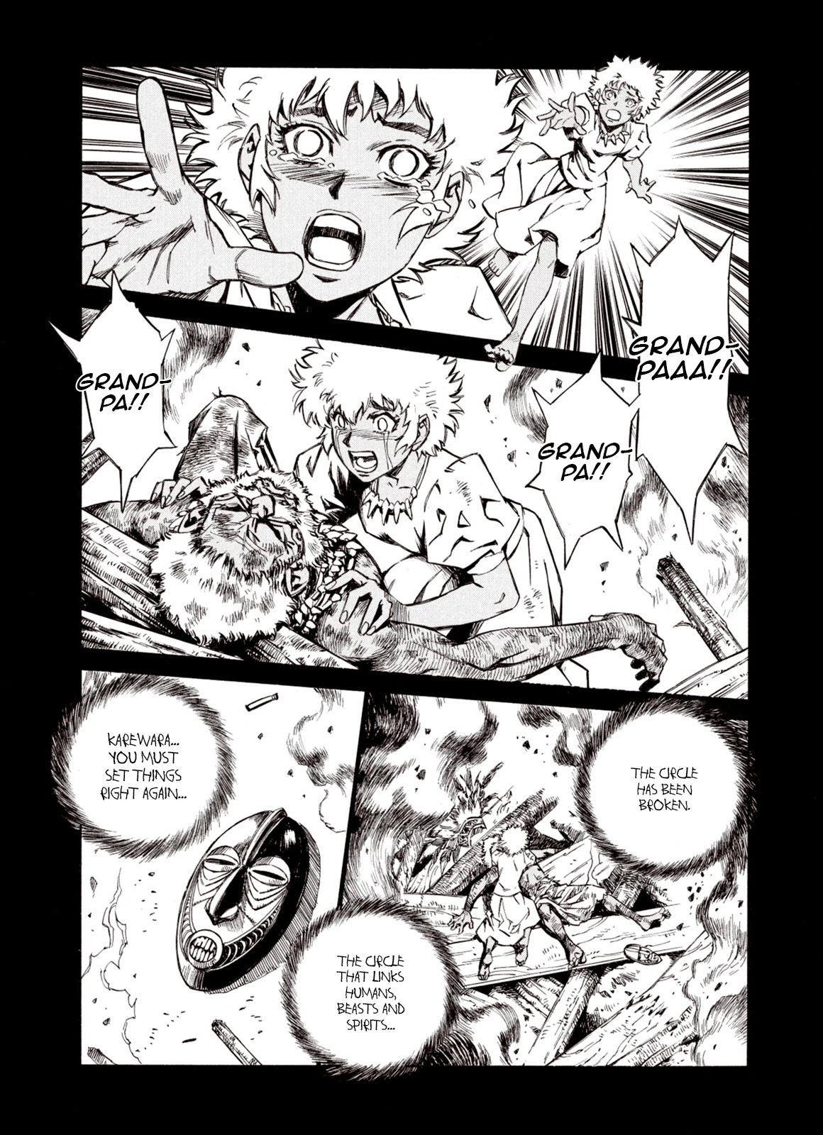 Kouya ni Kemono Doukokusu Chapter 73 page 5 - Chapter 73: Atonement