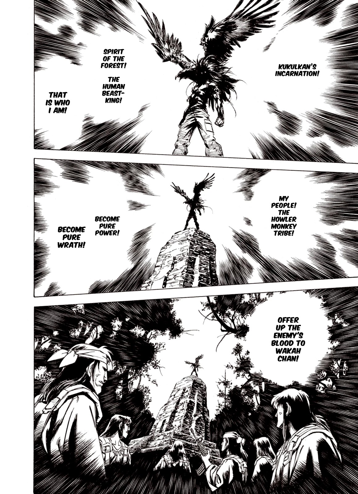 Kouya ni Kemono Doukokusu Chapter 74 page 14 - Chapter 74: Bestial God