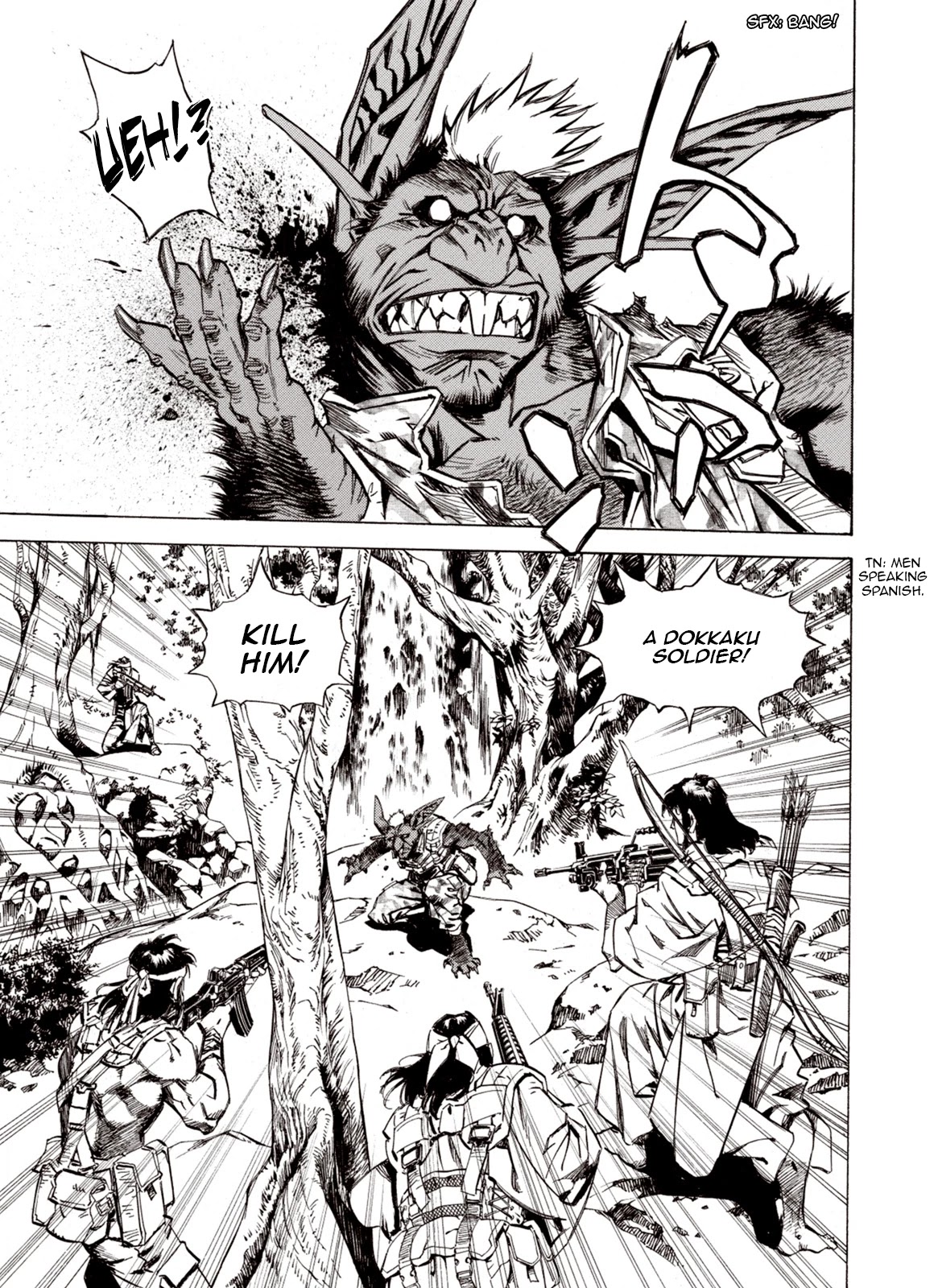 Kouya ni Kemono Doukokusu Chapter 74 page 24 - Chapter 74: Bestial God