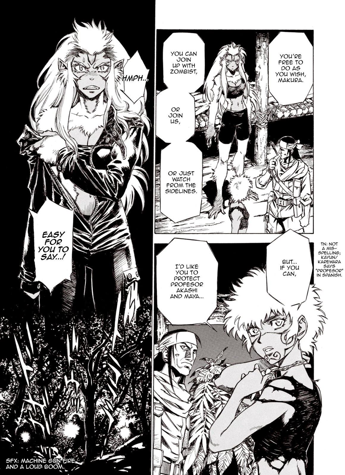 Kouya ni Kemono Doukokusu Chapter 74 page 3 - Chapter 74: Bestial God
