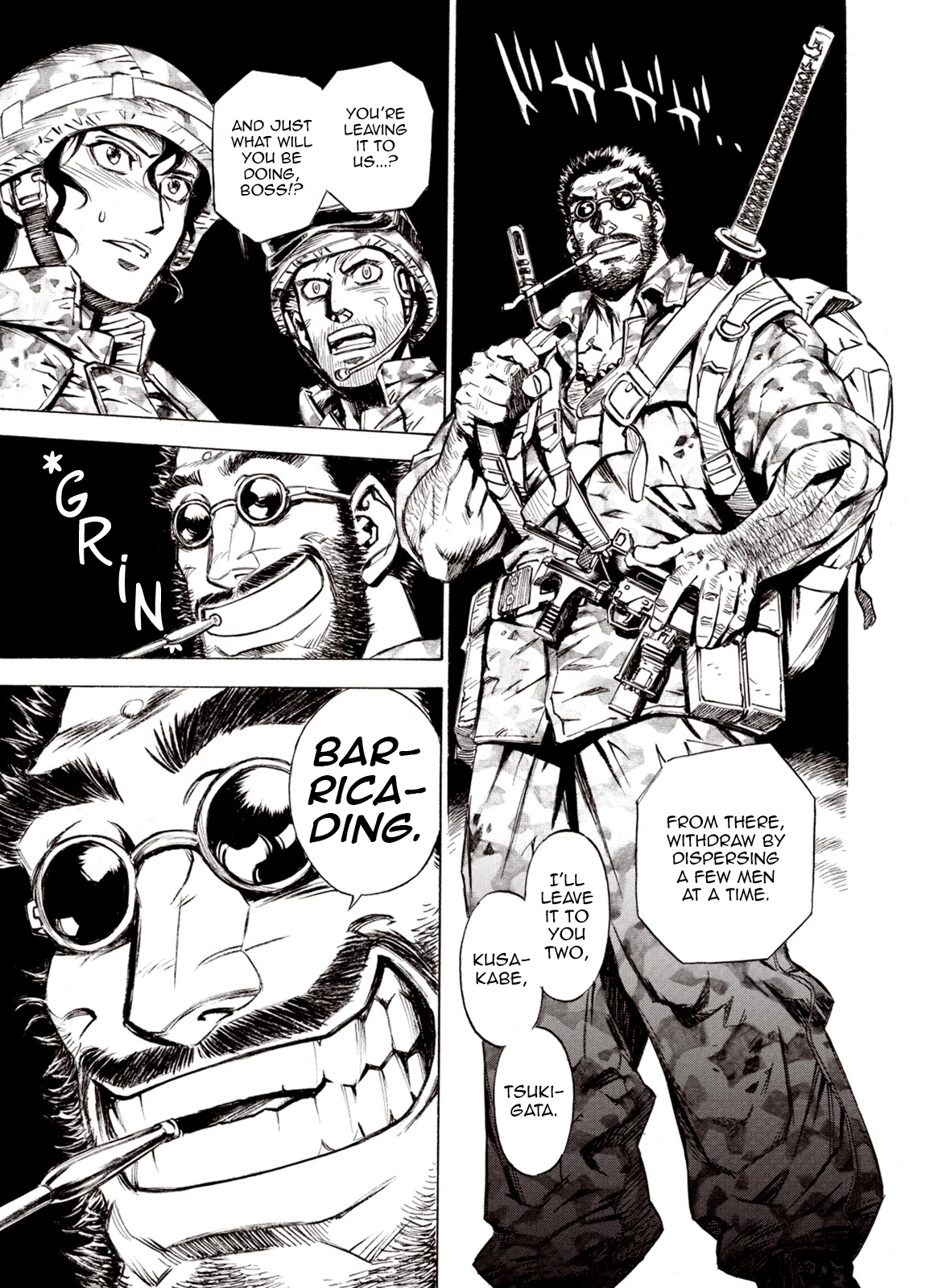 Kouya ni Kemono Doukokusu Chapter 75 page 15 - Chapter 75: Barricade