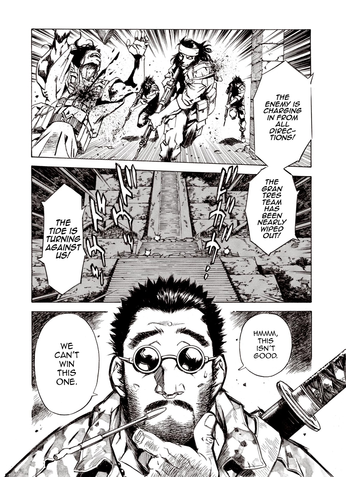 Kouya ni Kemono Doukokusu Chapter 75 page 7 - Chapter 75: Barricade