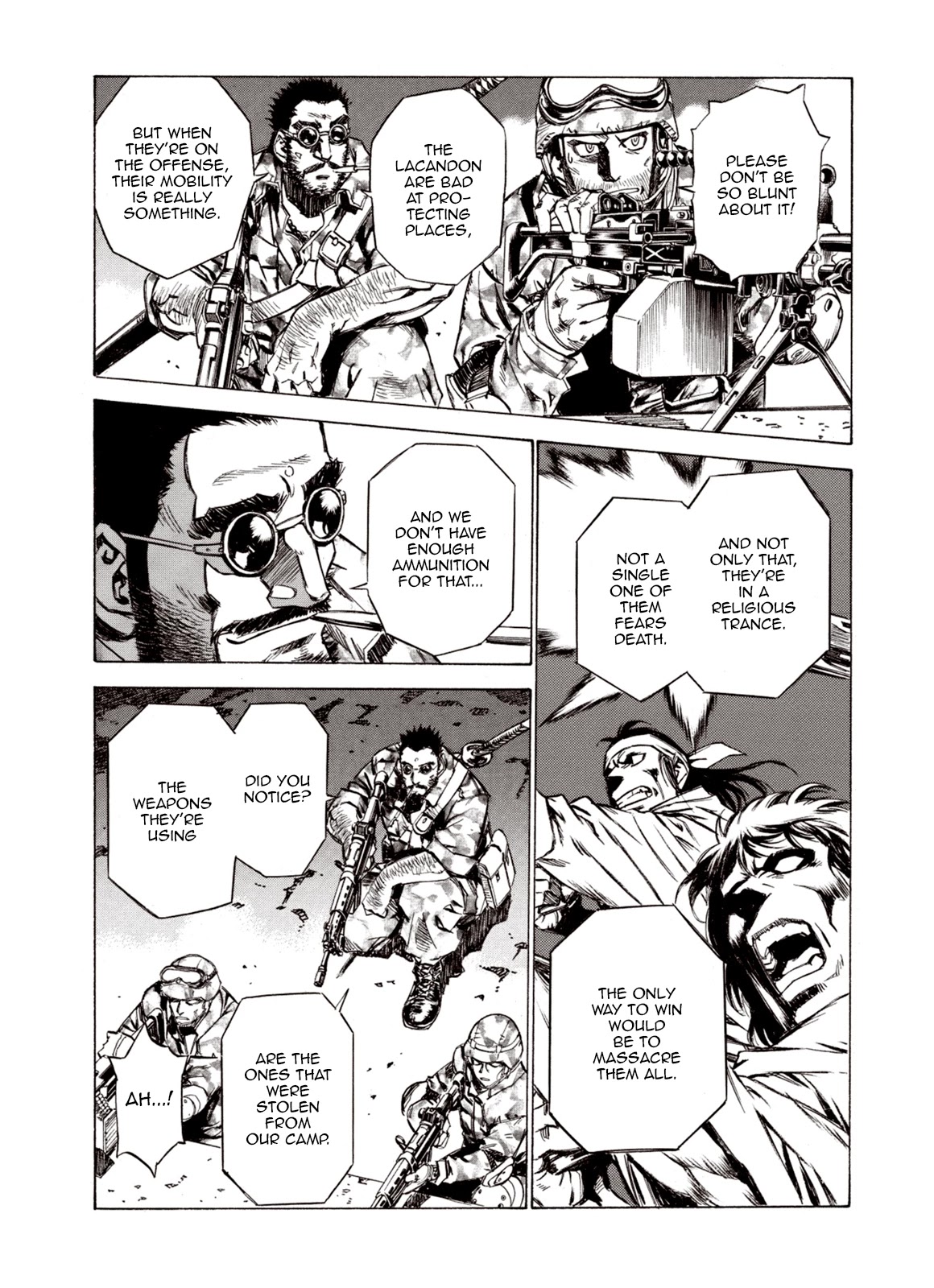 Kouya ni Kemono Doukokusu Chapter 75 page 8 - Chapter 75: Barricade