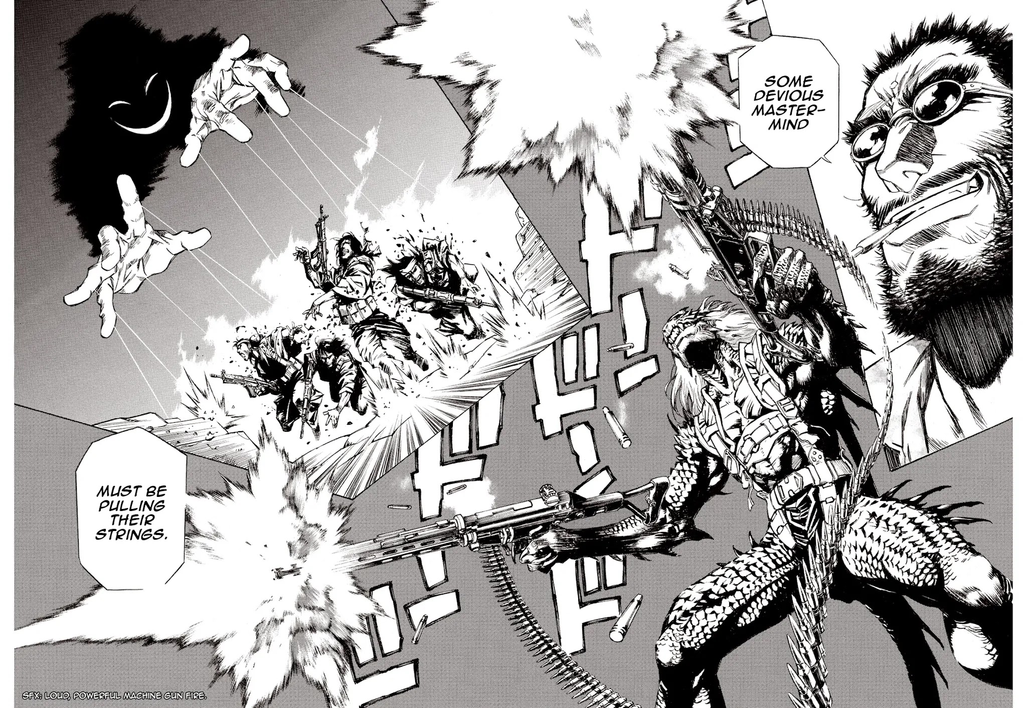 Kouya ni Kemono Doukokusu Chapter 75 page 9 - Chapter 75: Barricade
