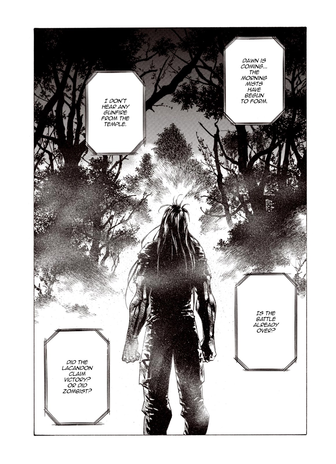 Kouya ni Kemono Doukokusu Chapter 76 page 1 - Chapter 76: Faint Light