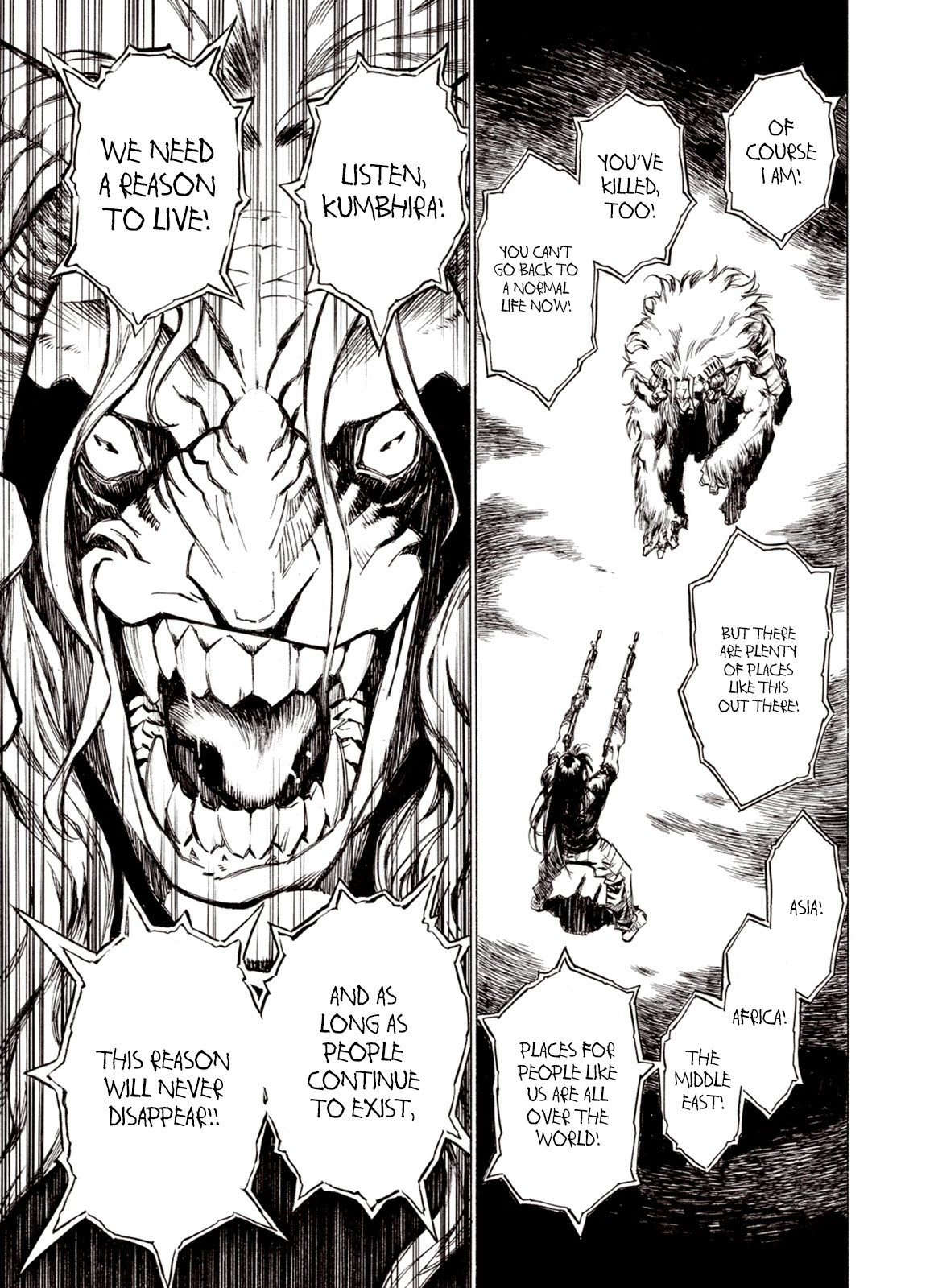 Kouya ni Kemono Doukokusu Chapter 76 page 12 - Chapter 76: Faint Light