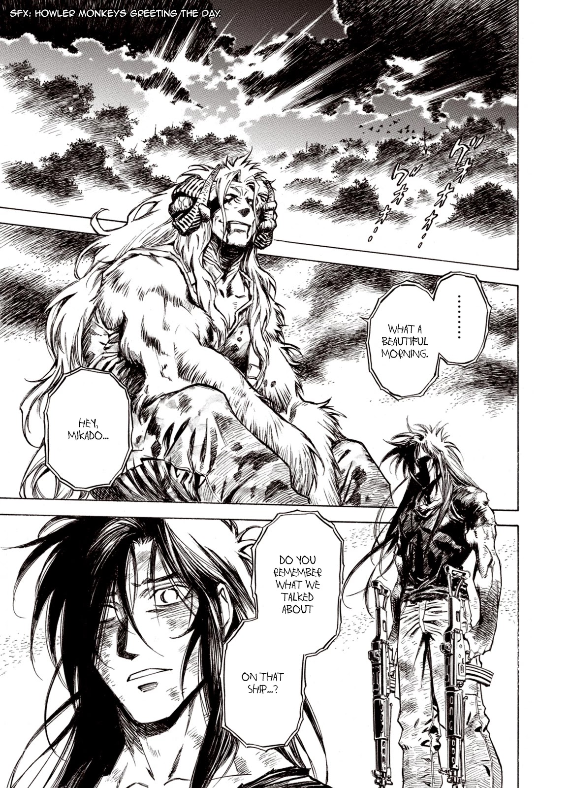 Kouya ni Kemono Doukokusu Chapter 76 page 17 - Chapter 76: Faint Light