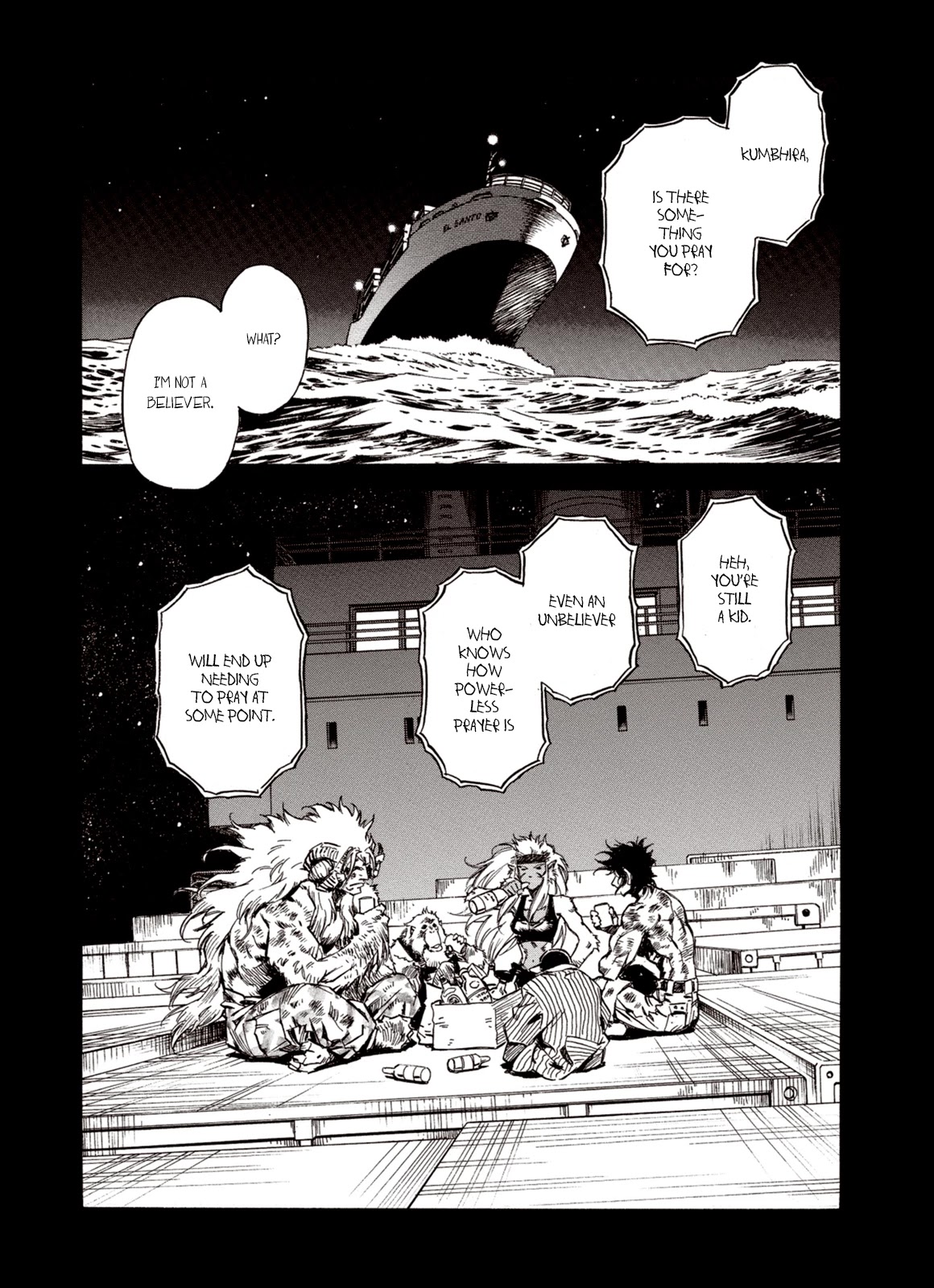 Kouya ni Kemono Doukokusu Chapter 76 page 18 - Chapter 76: Faint Light