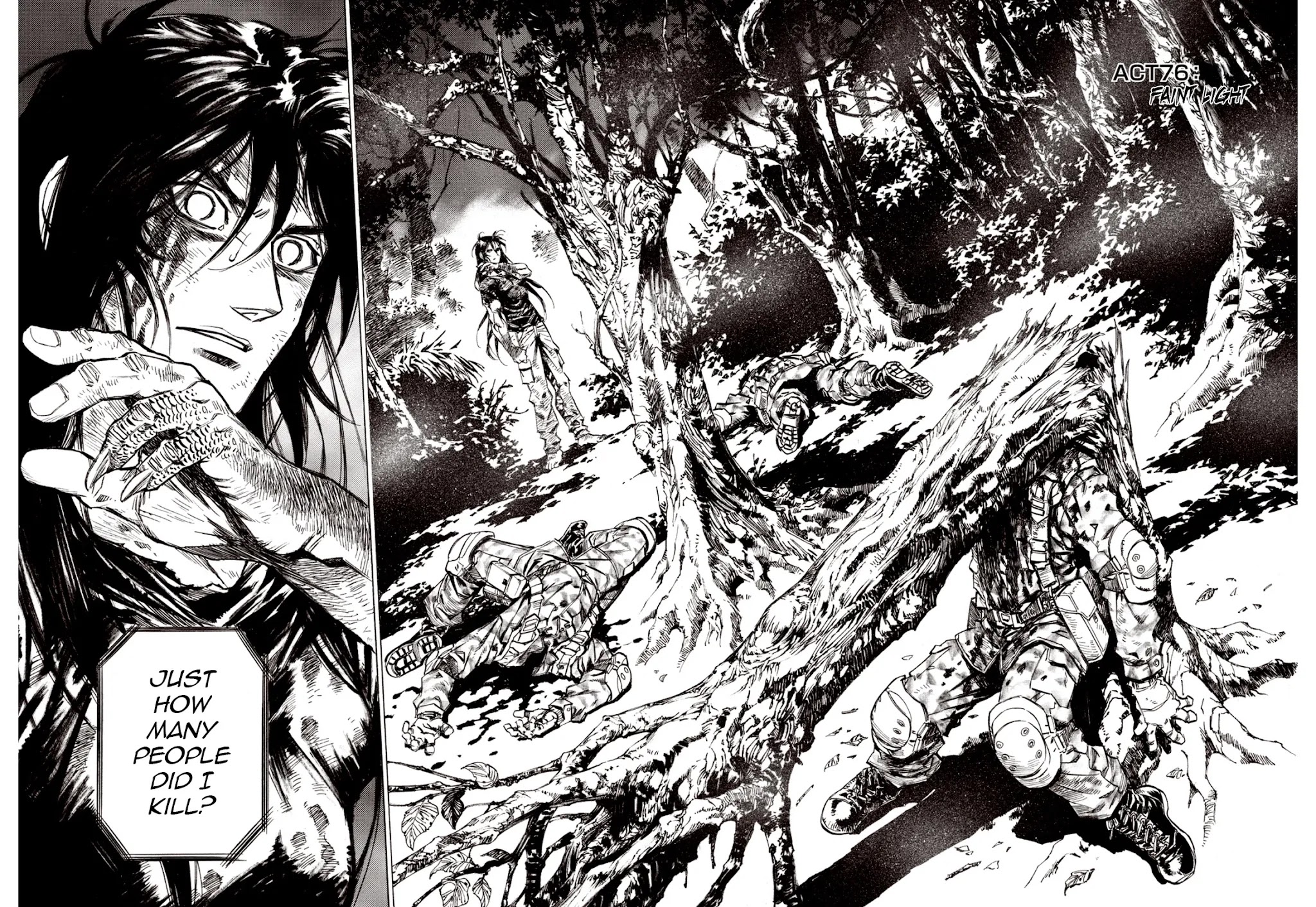 Kouya ni Kemono Doukokusu Chapter 76 page 2 - Chapter 76: Faint Light