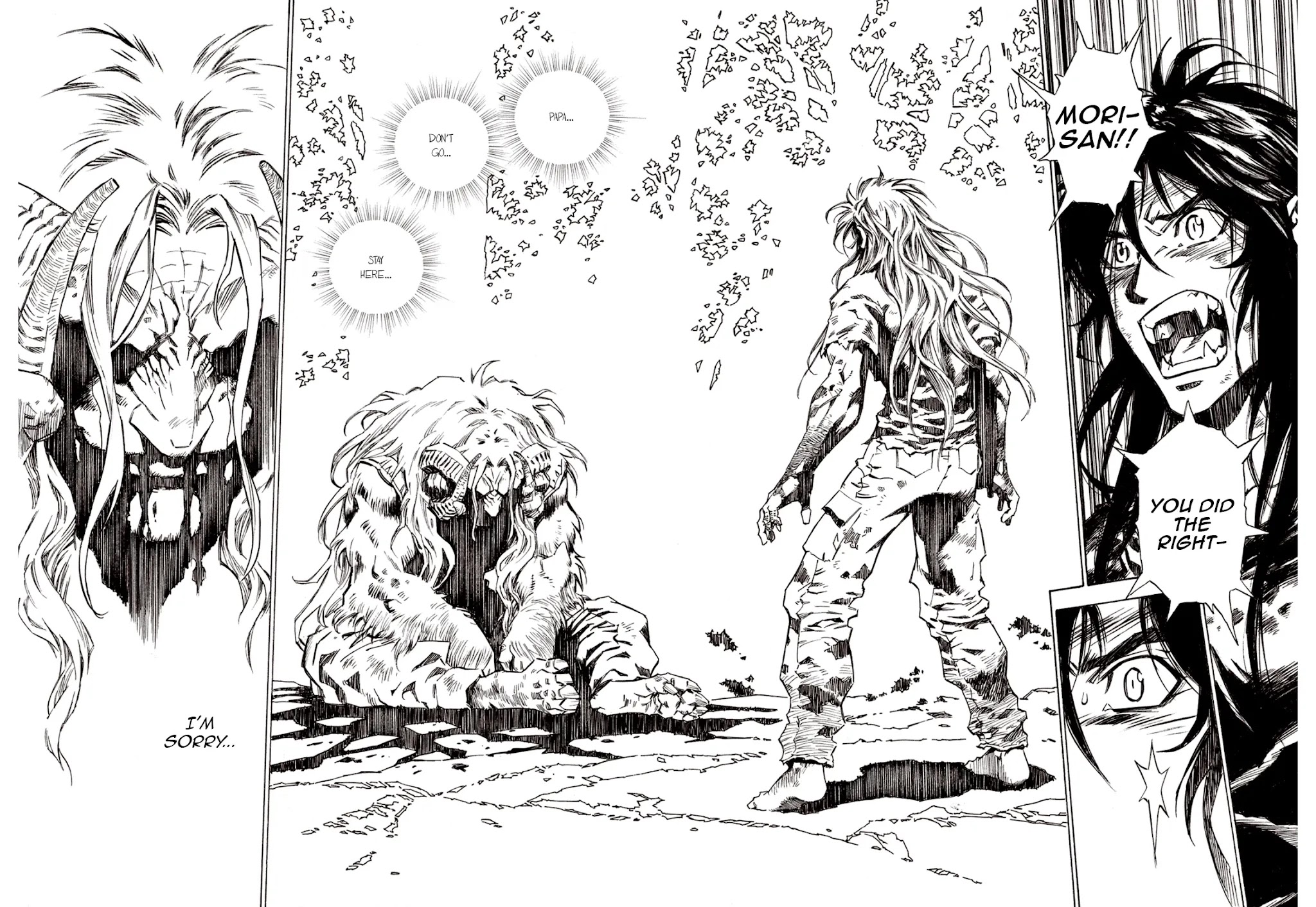 Kouya ni Kemono Doukokusu Chapter 76 page 24 - Chapter 76: Faint Light
