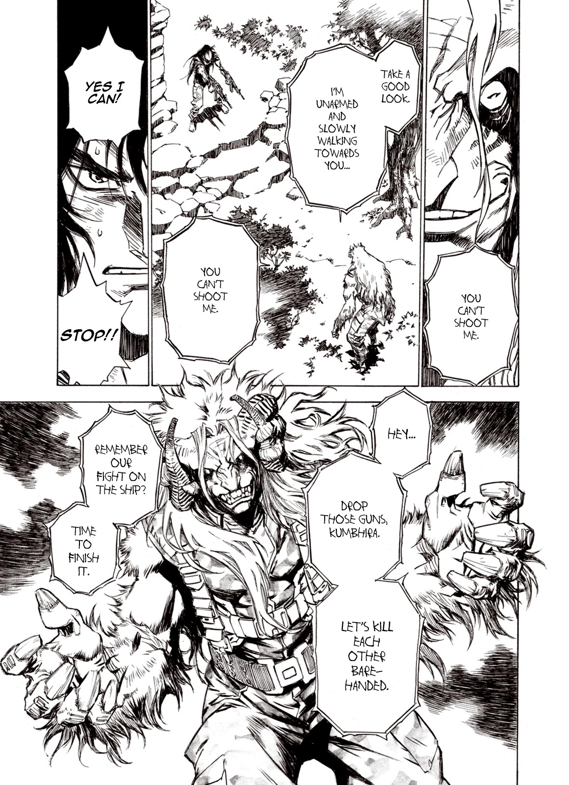 Kouya ni Kemono Doukokusu Chapter 76 page 8 - Chapter 76: Faint Light