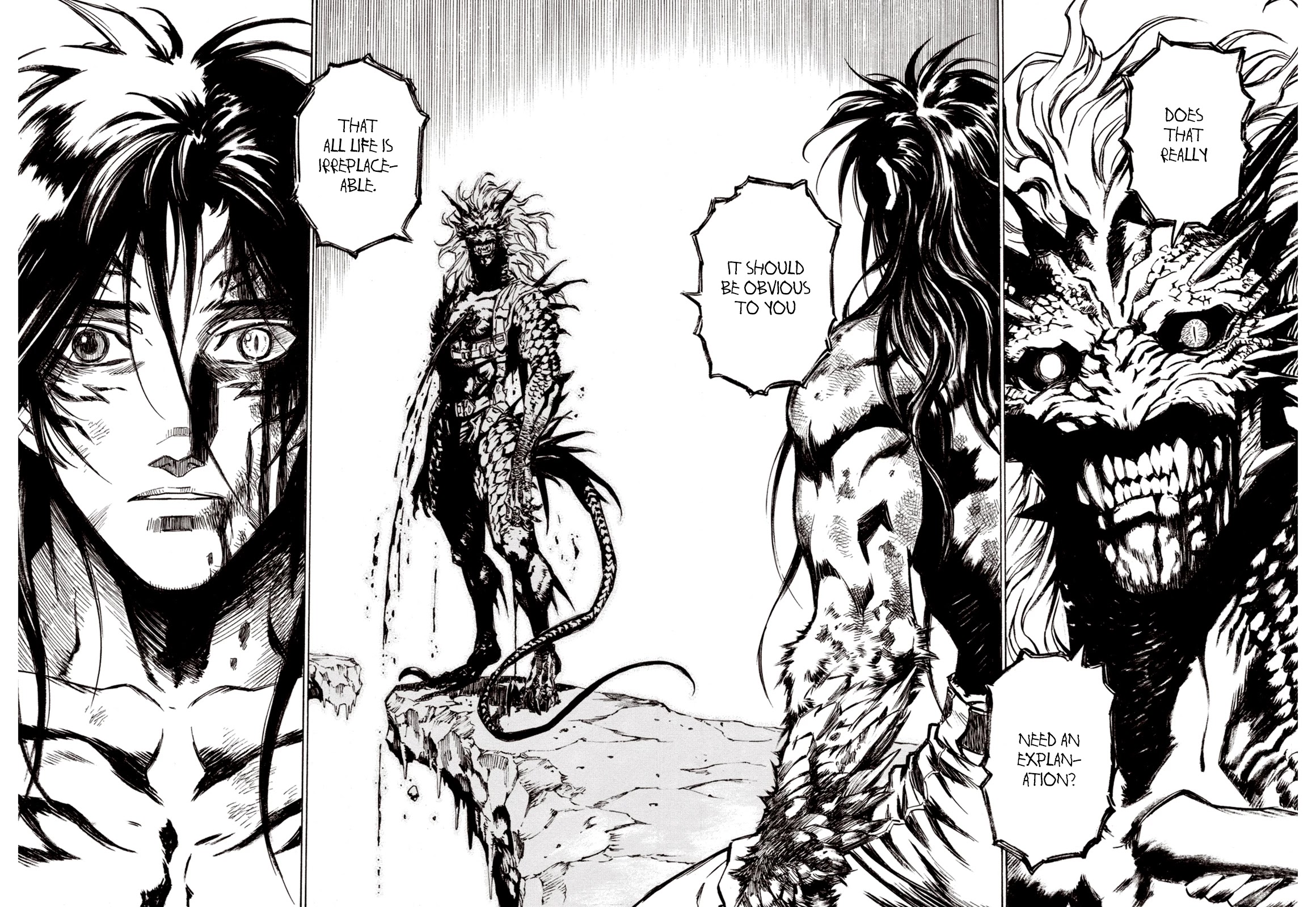 Kouya ni Kemono Doukokusu Chapter 81 page 25 - Chapter 81: False Image