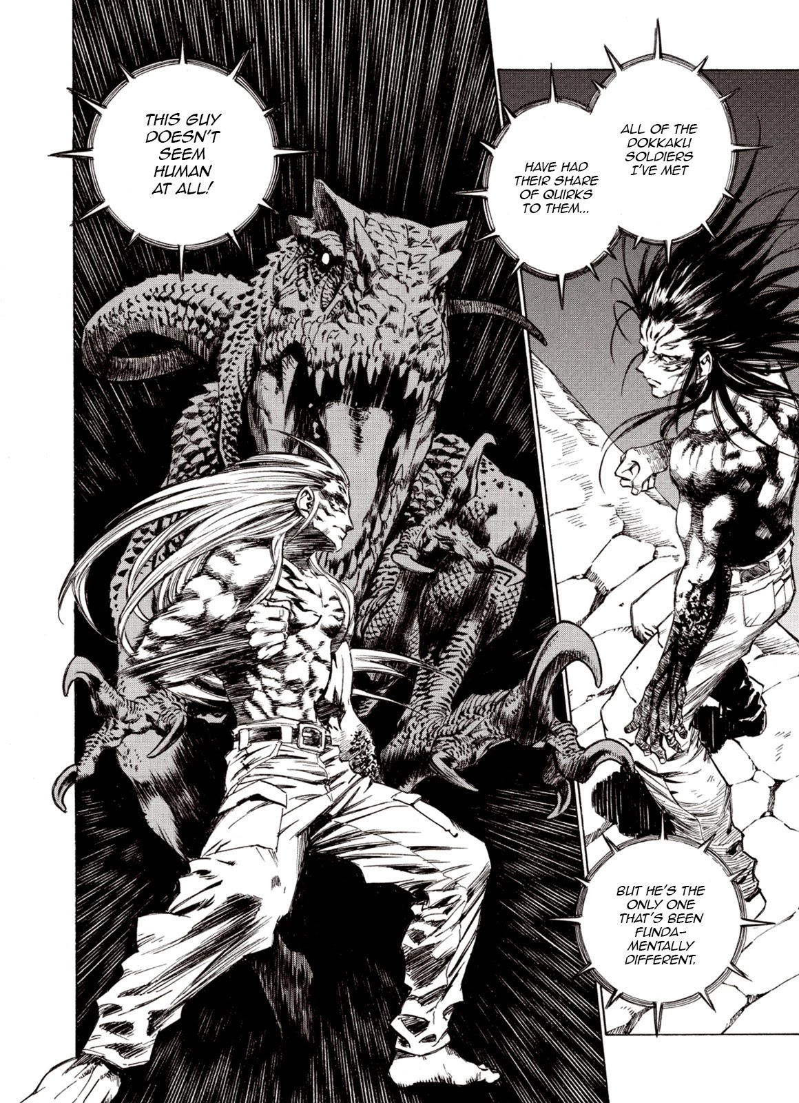 Kouya ni Kemono Doukokusu Chapter 81 page 7 - Chapter 81: False Image
