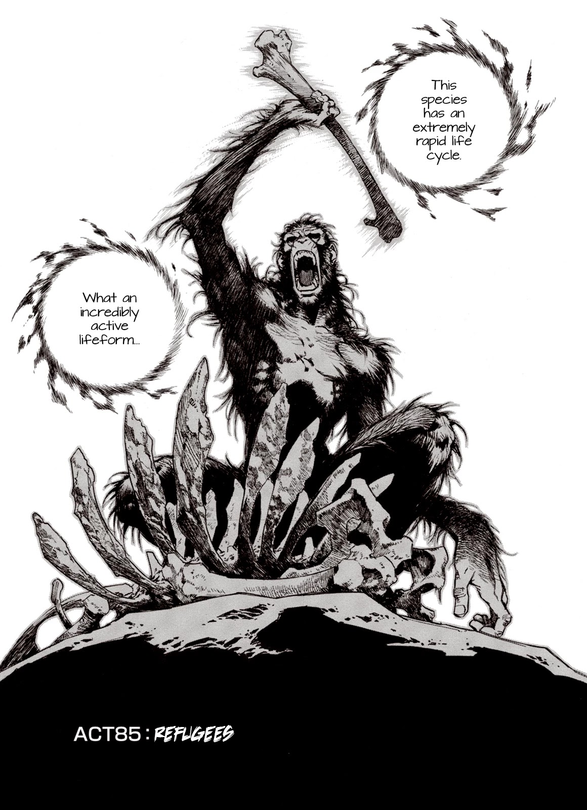 Kouya ni Kemono Doukokusu Chapter 85 page 1 - Chapter 85: Refugees