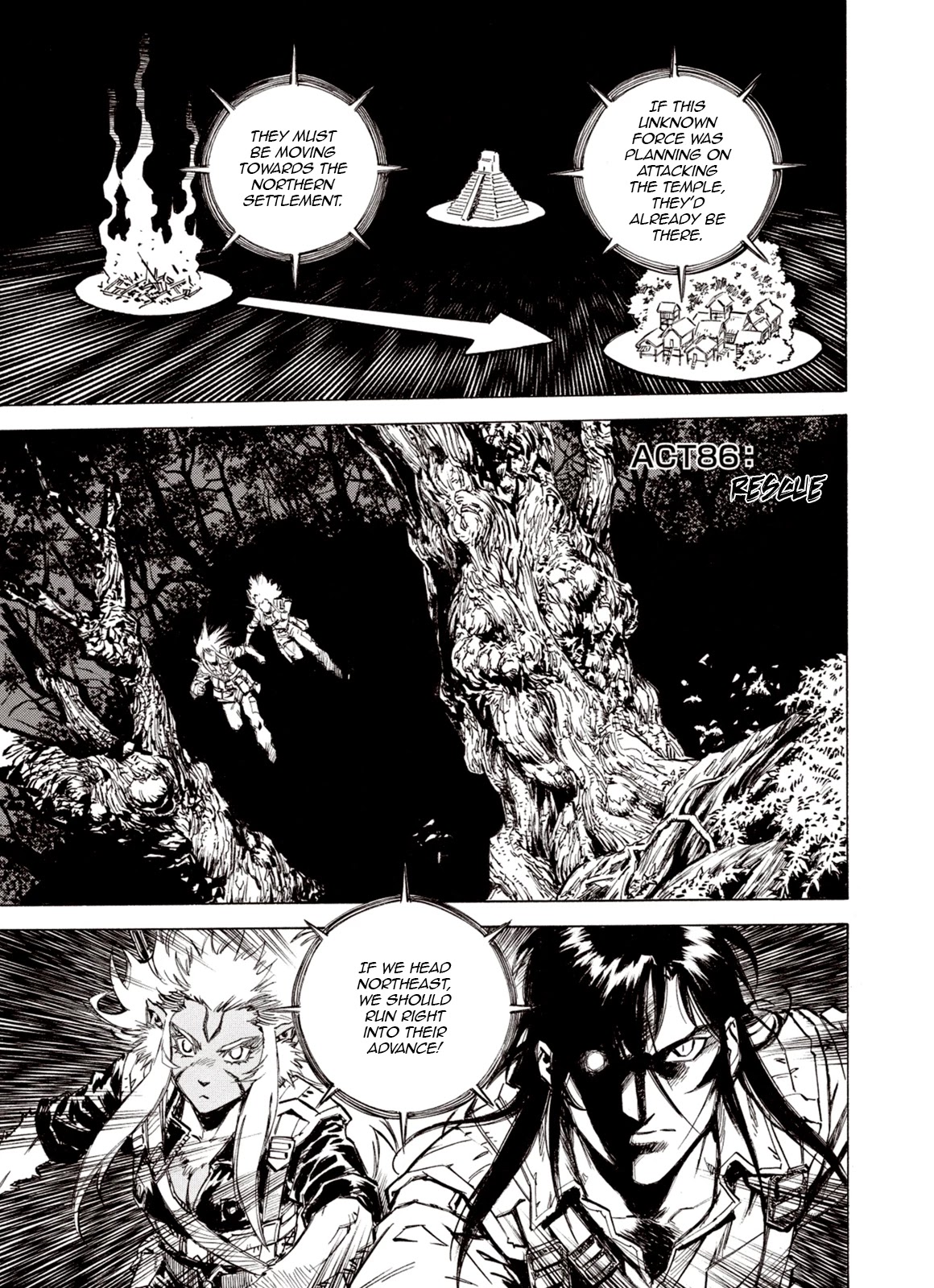 Kouya ni Kemono Doukokusu Chapter 86 page 1 - Chapter 86: Rescue
