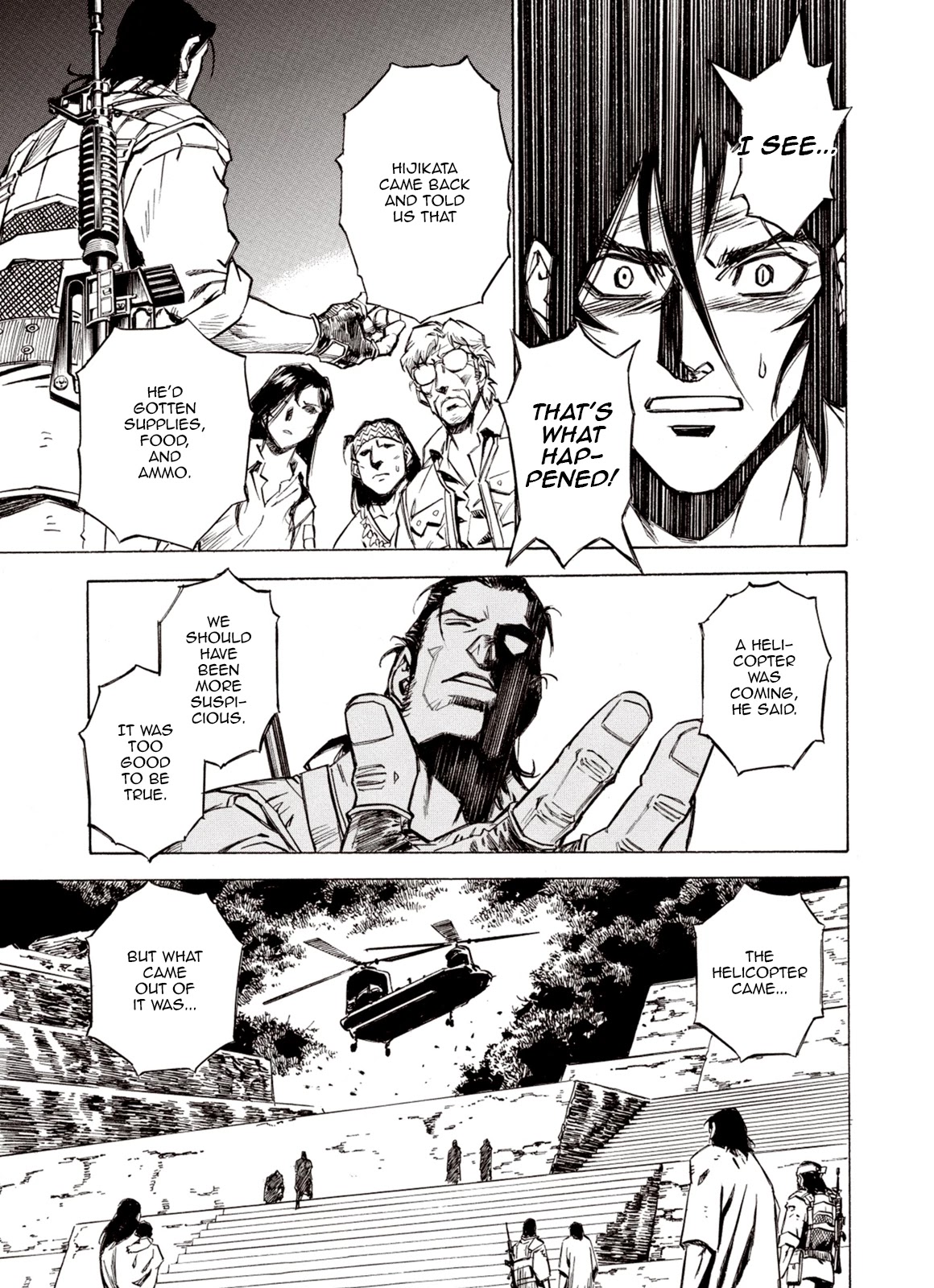 Kouya ni Kemono Doukokusu Chapter 86 page 15 - Chapter 86: Rescue