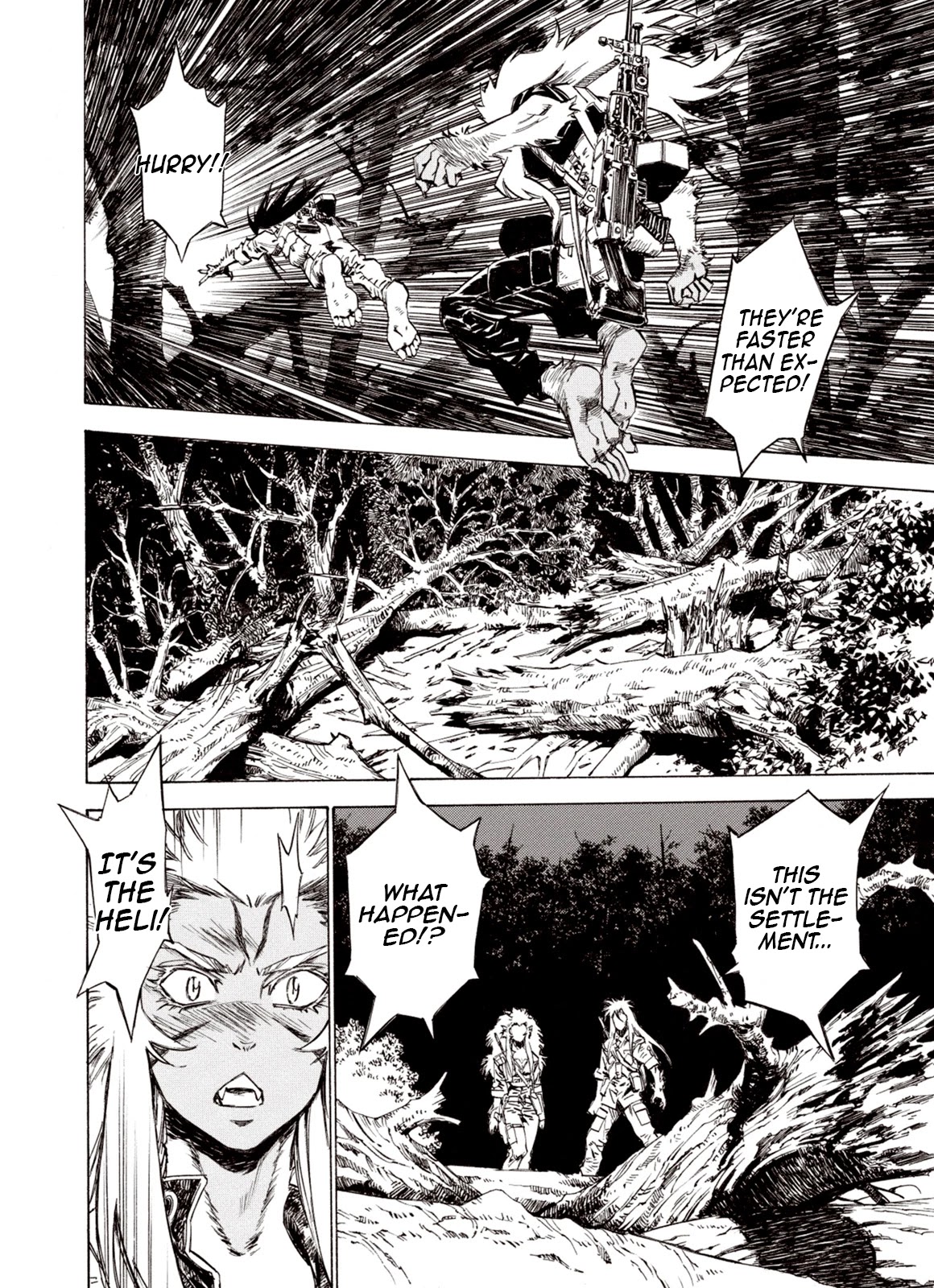 Kouya ni Kemono Doukokusu Chapter 86 page 8 - Chapter 86: Rescue