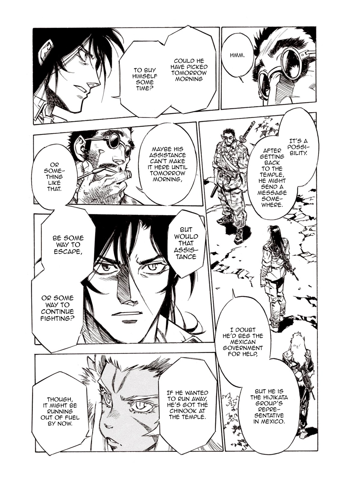 Kouya ni Kemono Doukokusu Chapter 87 page 16 - Chapter 87: Skylight