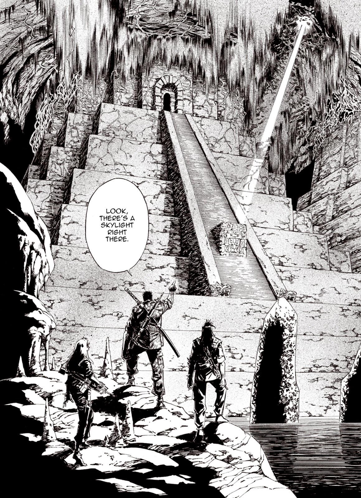 Kouya ni Kemono Doukokusu Chapter 87 page 23 - Chapter 87: Skylight