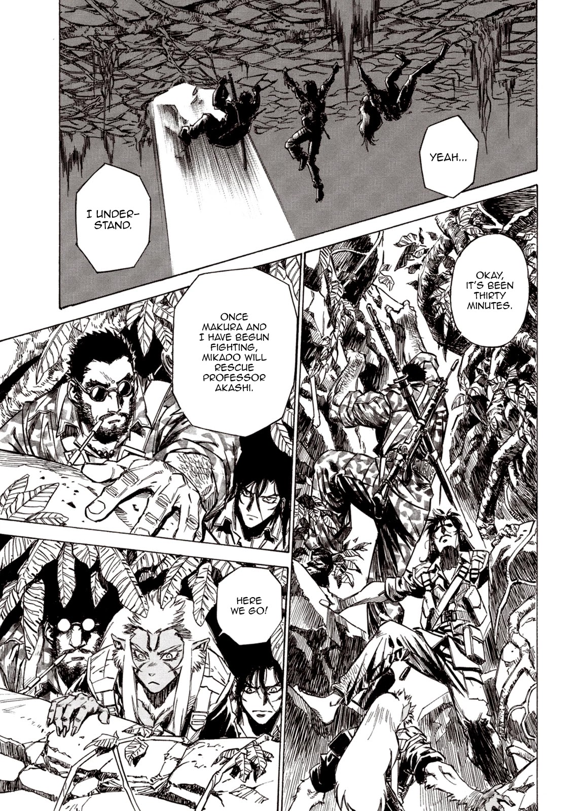 Kouya ni Kemono Doukokusu Chapter 87 page 28 - Chapter 87: Skylight