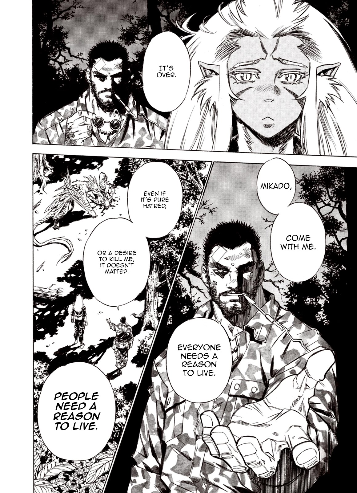Kouya ni Kemono Doukokusu Chapter 92 page 21 - Chapter 92: Lamentation