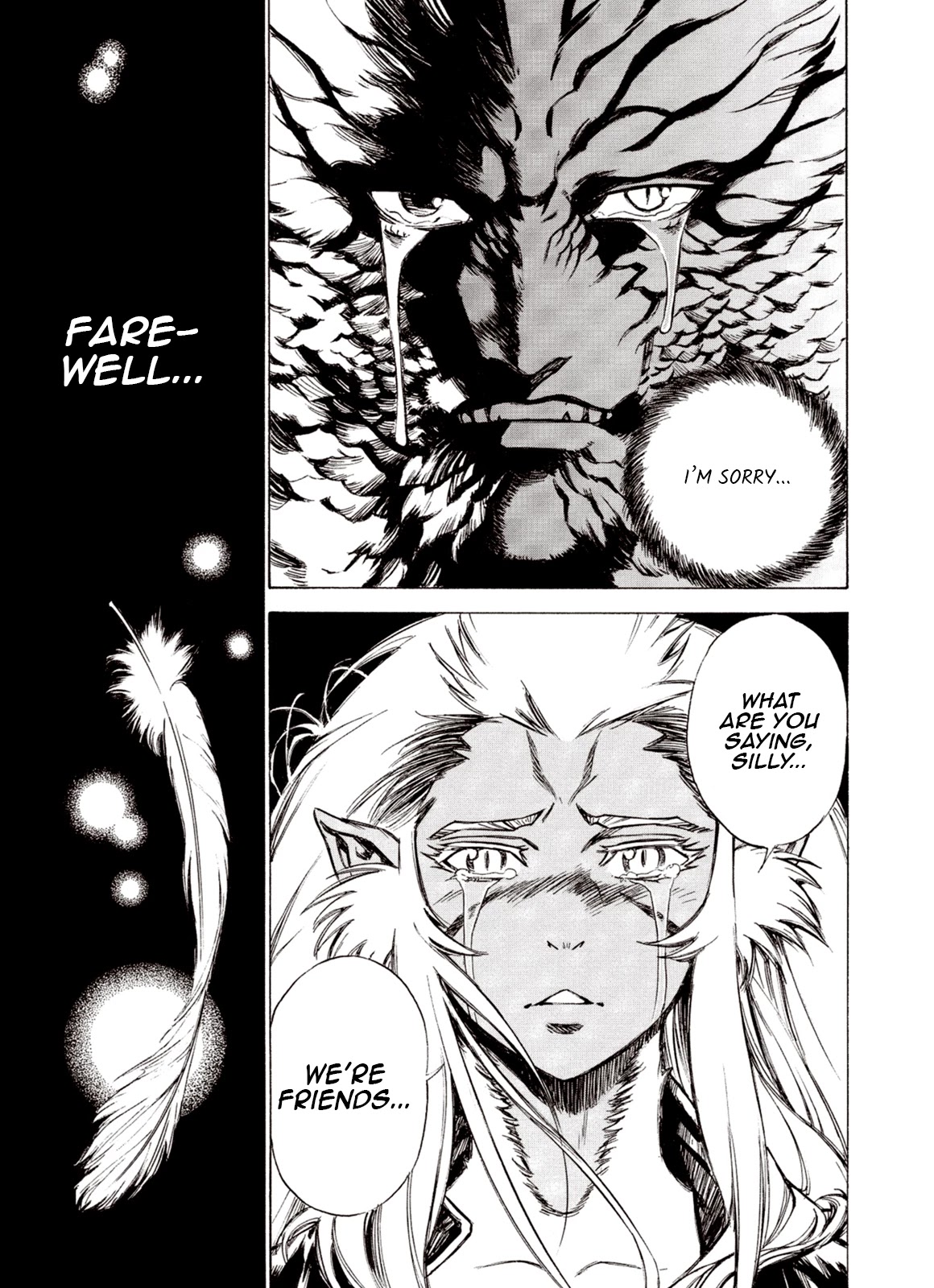 Kouya ni Kemono Doukokusu Chapter 92 page 25 - Chapter 92: Lamentation