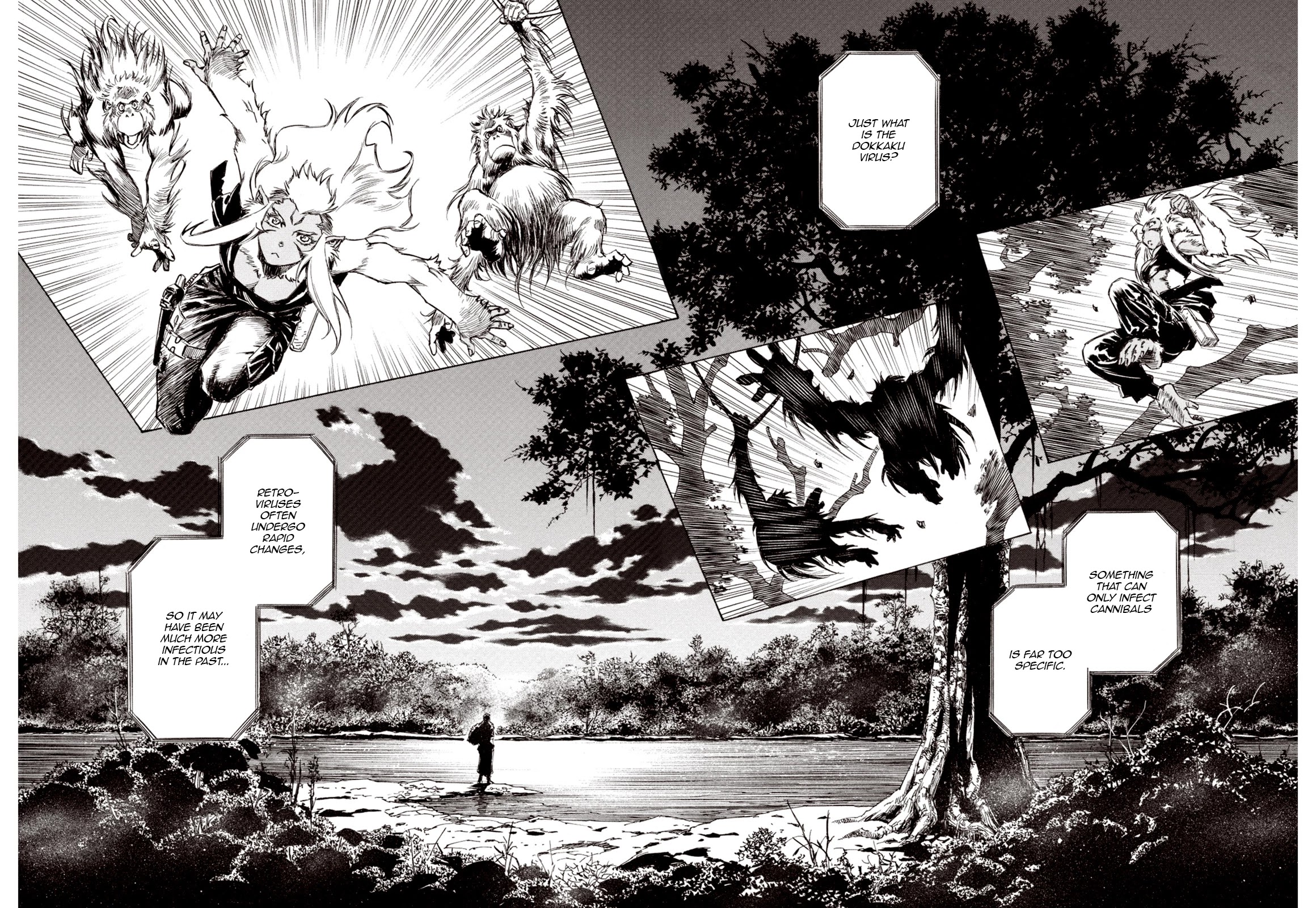 Kouya ni Kemono Doukokusu Chapter 93 page 17 - Chapter 93: Human [END]
