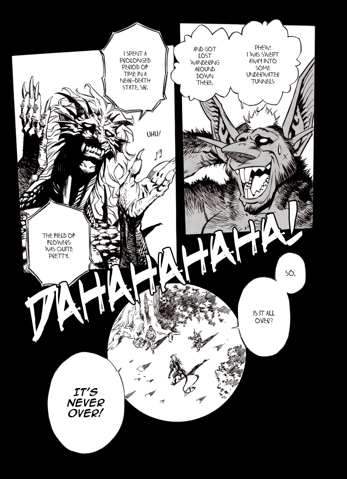 Kouya ni Kemono Doukokusu Chapter 93 page 28 - Chapter 93: Human [END]
