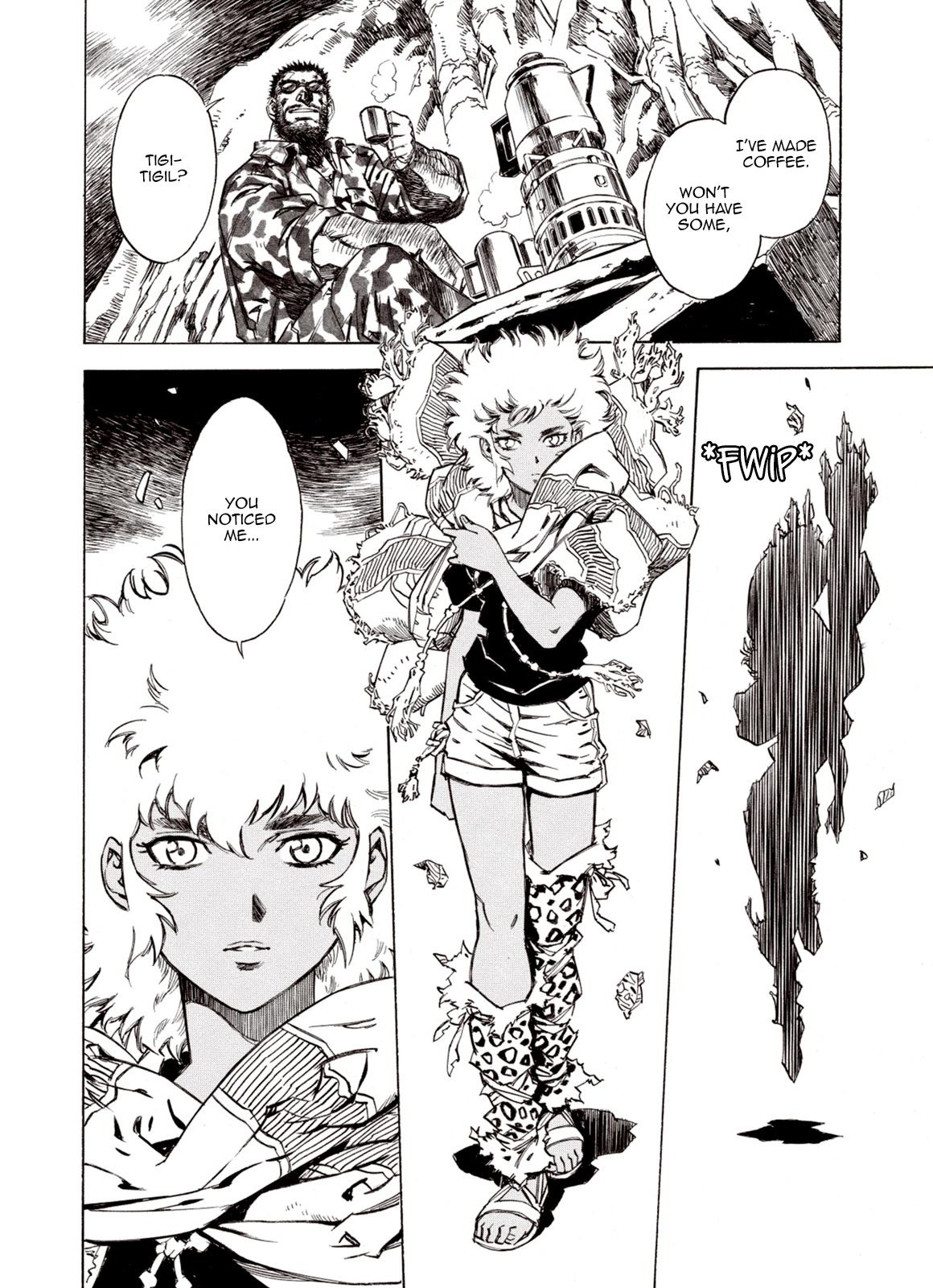 Kouya ni Kemono Doukokusu Chapter 93 page 4 - Chapter 93: Human [END]