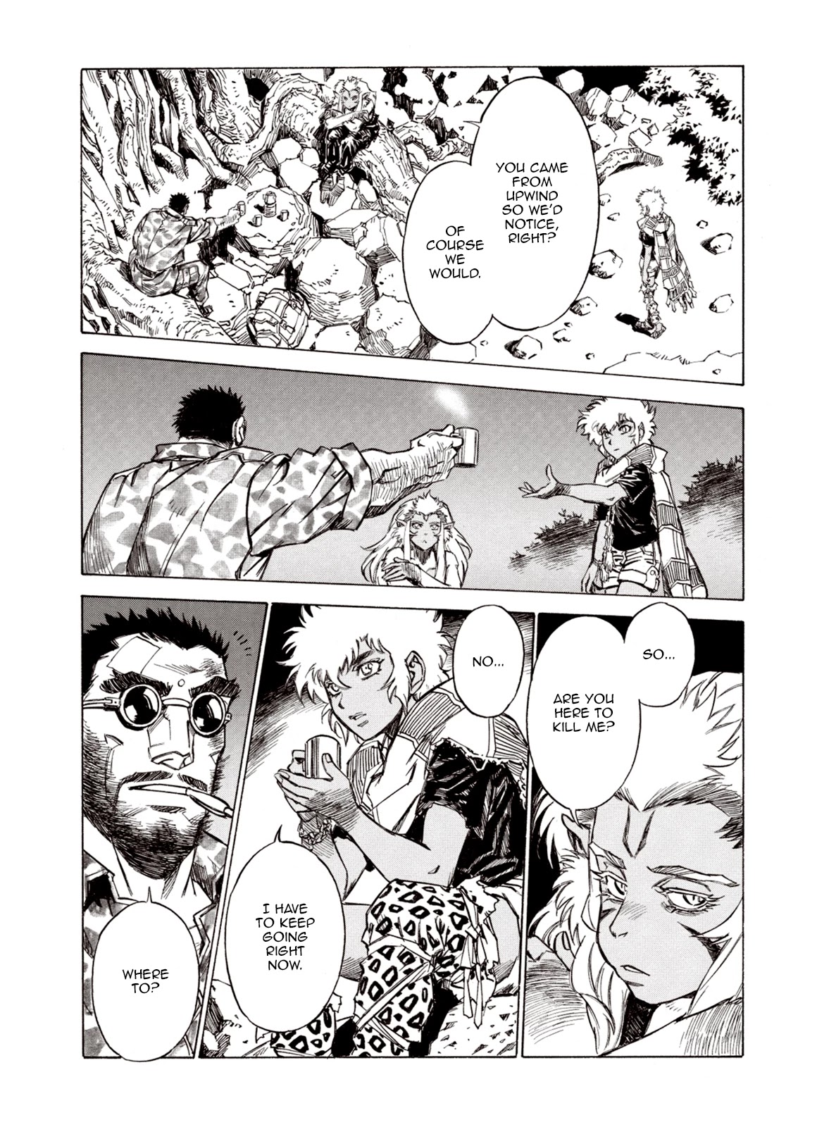 Kouya ni Kemono Doukokusu Chapter 93 page 5 - Chapter 93: Human [END]