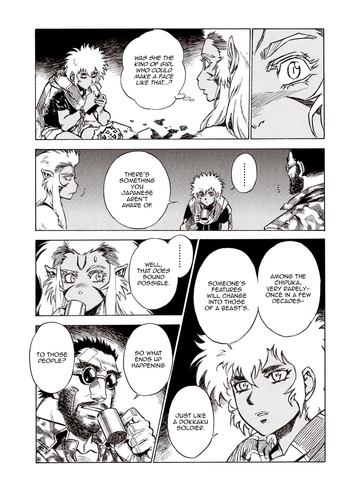 Kouya ni Kemono Doukokusu Chapter 93 page 7 - Chapter 93: Human [END]