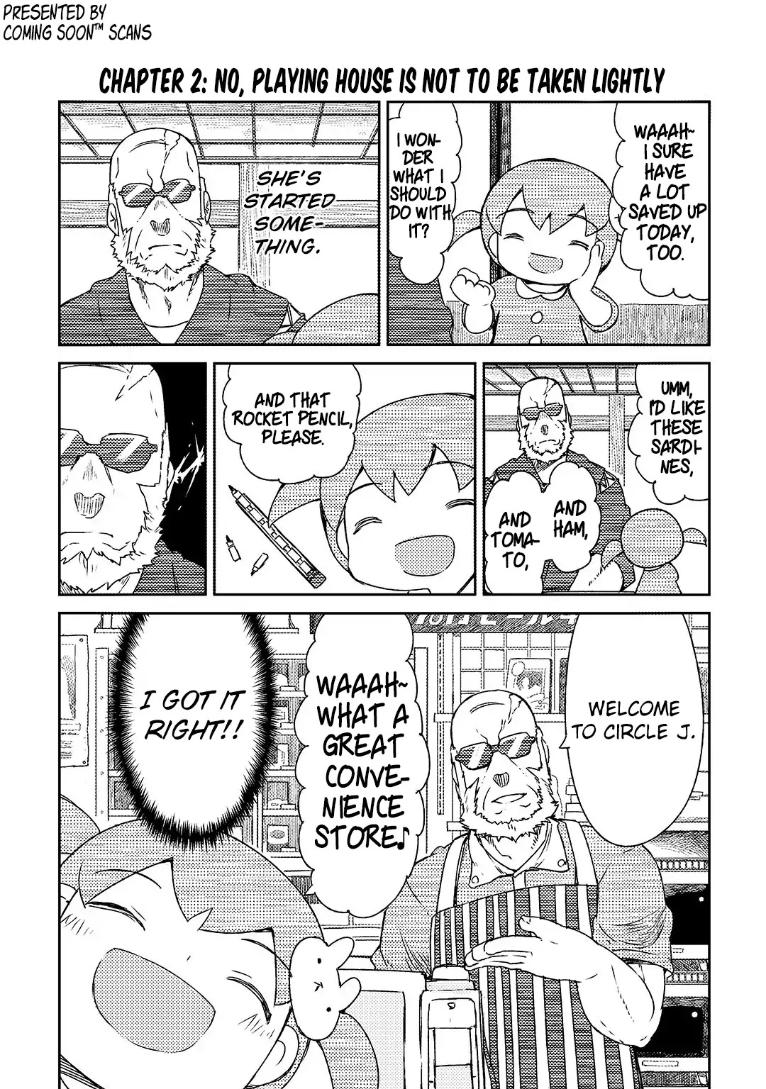 Kowamote Kawamote Chapter 2 page 1 - Chapter 2: No, playing house is not to be taken lightly