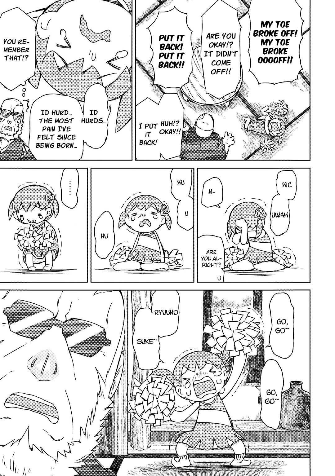 Kowamote Kawamote Chapter 4 page 2 - Chapter 4: Cheering gives energy