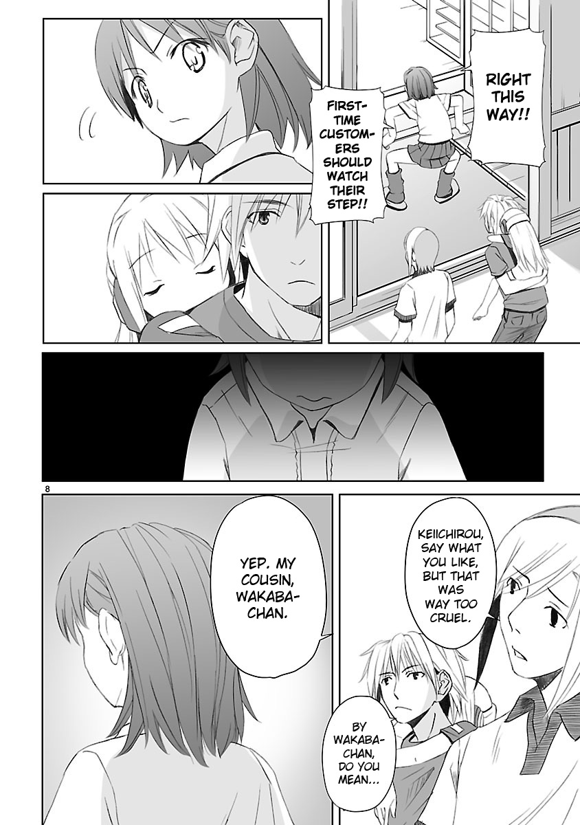 Kowarekake no Orgel Chapter 5.2 page 8 - Chapter 5 v2 : Wakaba and Flower