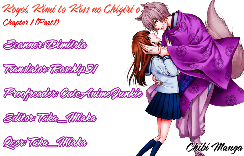 Koyoi, Kimi to Kiss no Chigiri o Chapter 1.1 page 1 - Chapter 1.1