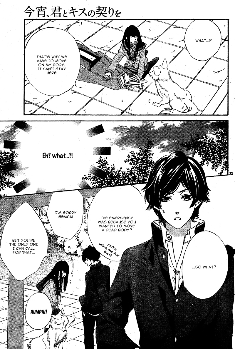 Koyoi, Kimi to Kiss no Chigiri o Chapter 3 page 36 - Chapter 3