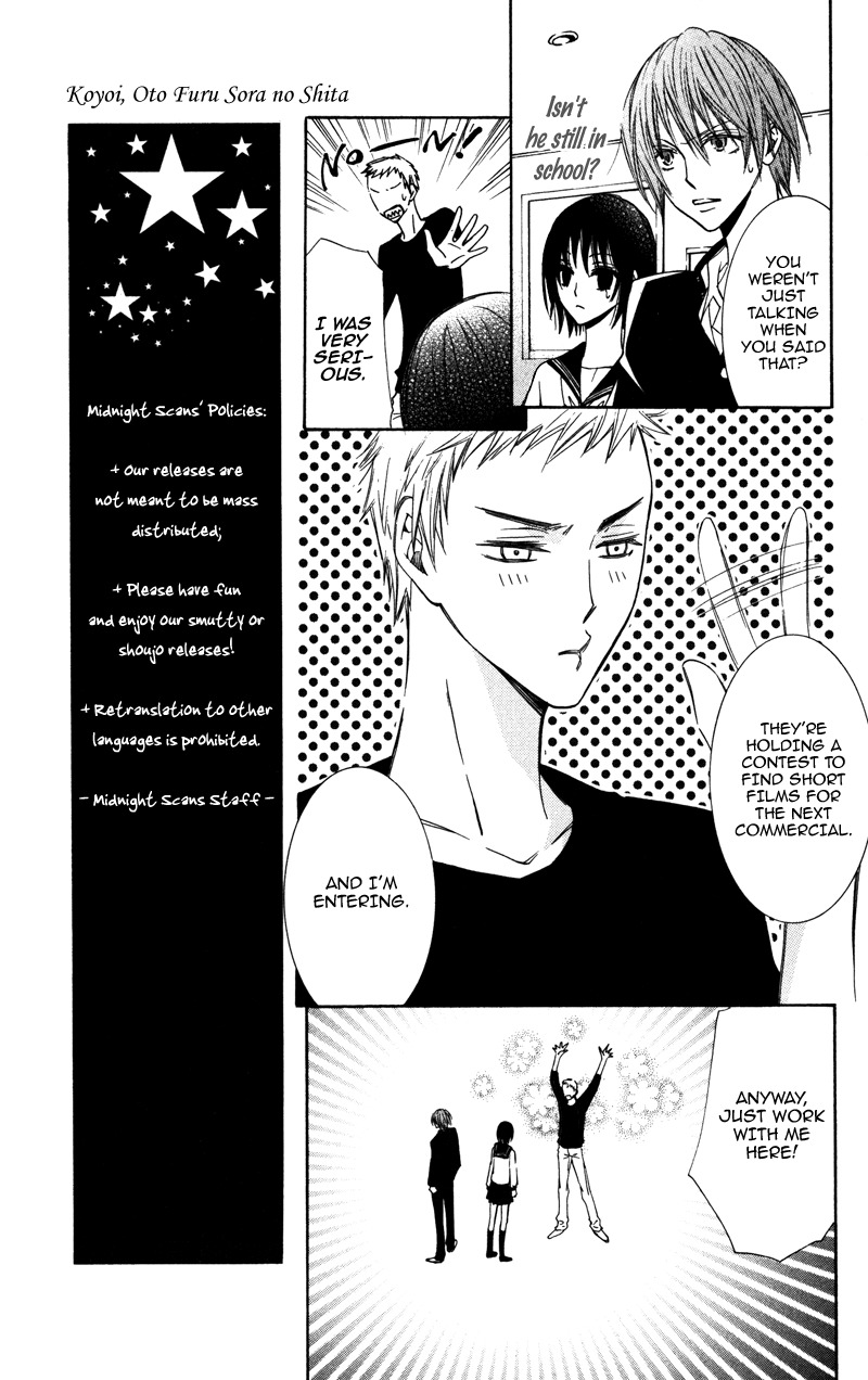 Koyoi Oto Furu Sora no Shita Chapter 3 page 6 - Chapter 3