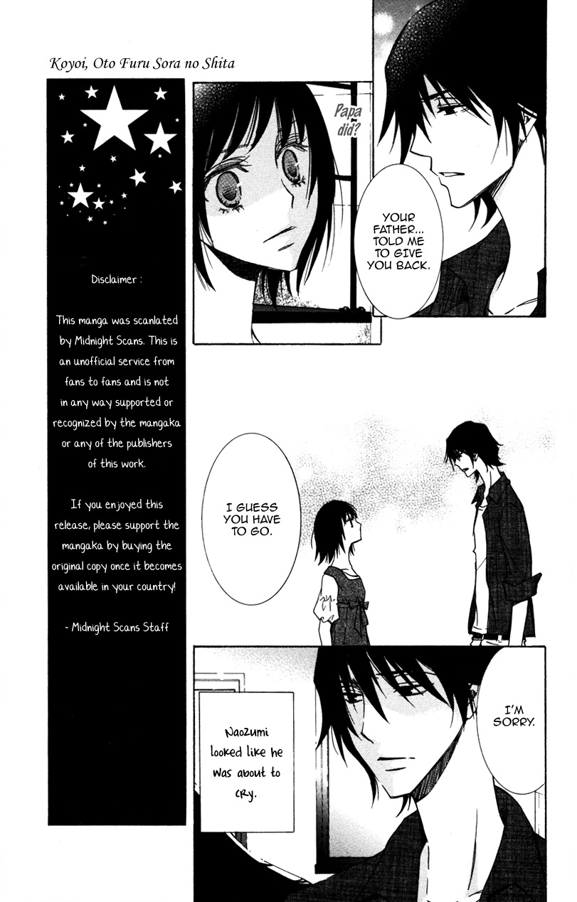 Koyoi Oto Furu Sora no Shita Chapter 5 page 6 - Chapter 5