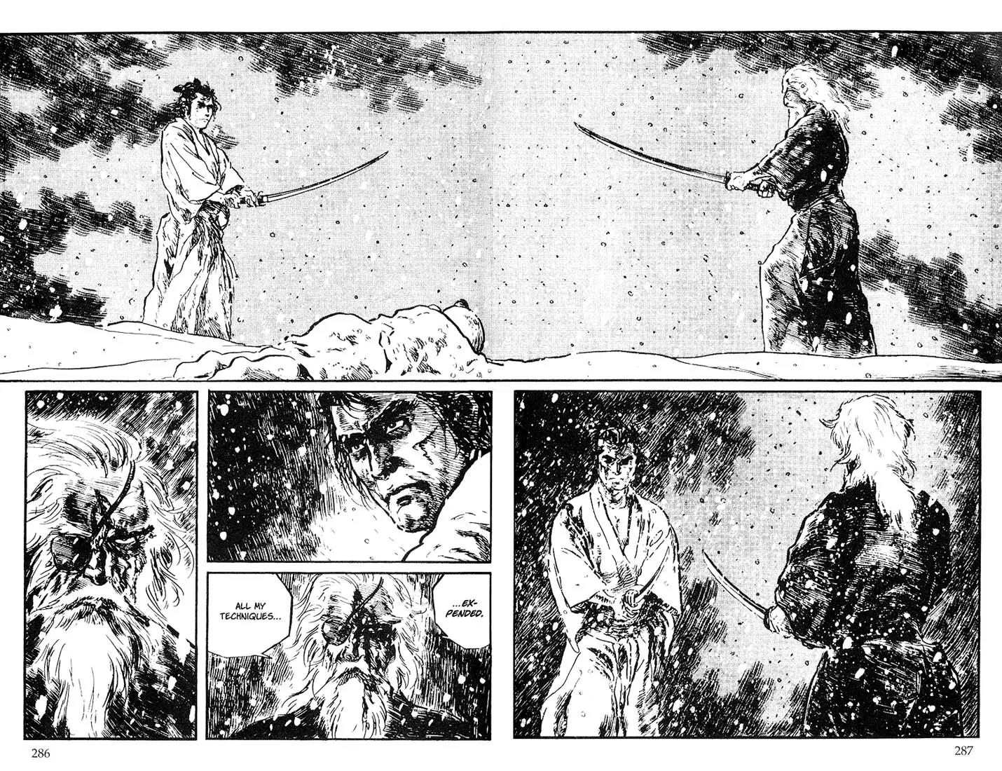 Kozure Ookami Chapter 116 page 36 - Chapter 116: Silent Snow