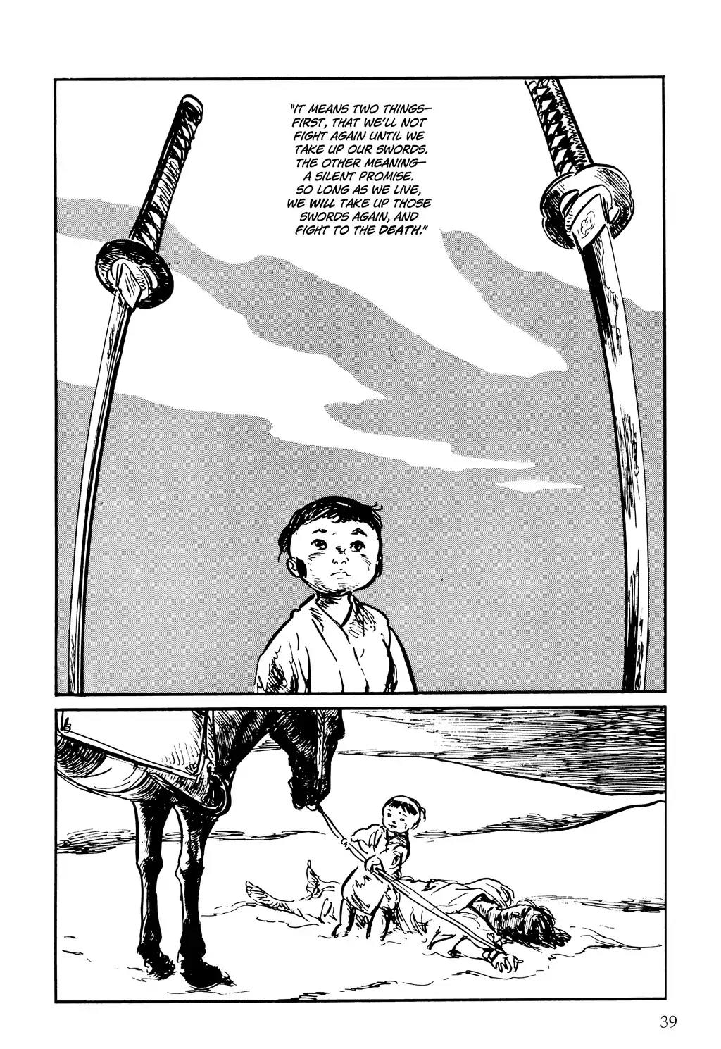 Kozure Ookami Chapter 117 page 36 - Chapter 117: Child of the Fields