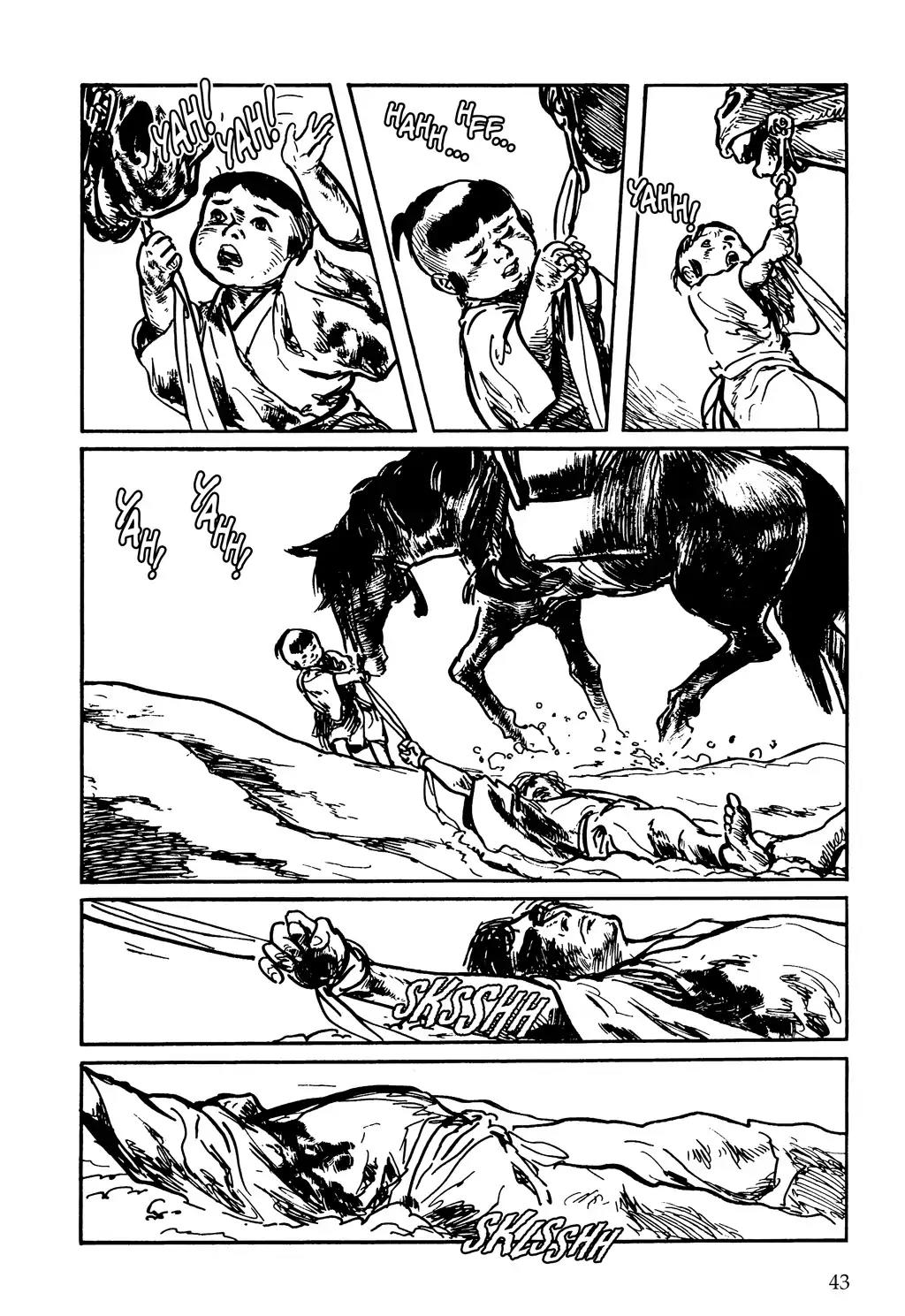 Kozure Ookami Chapter 117 page 40 - Chapter 117: Child of the Fields