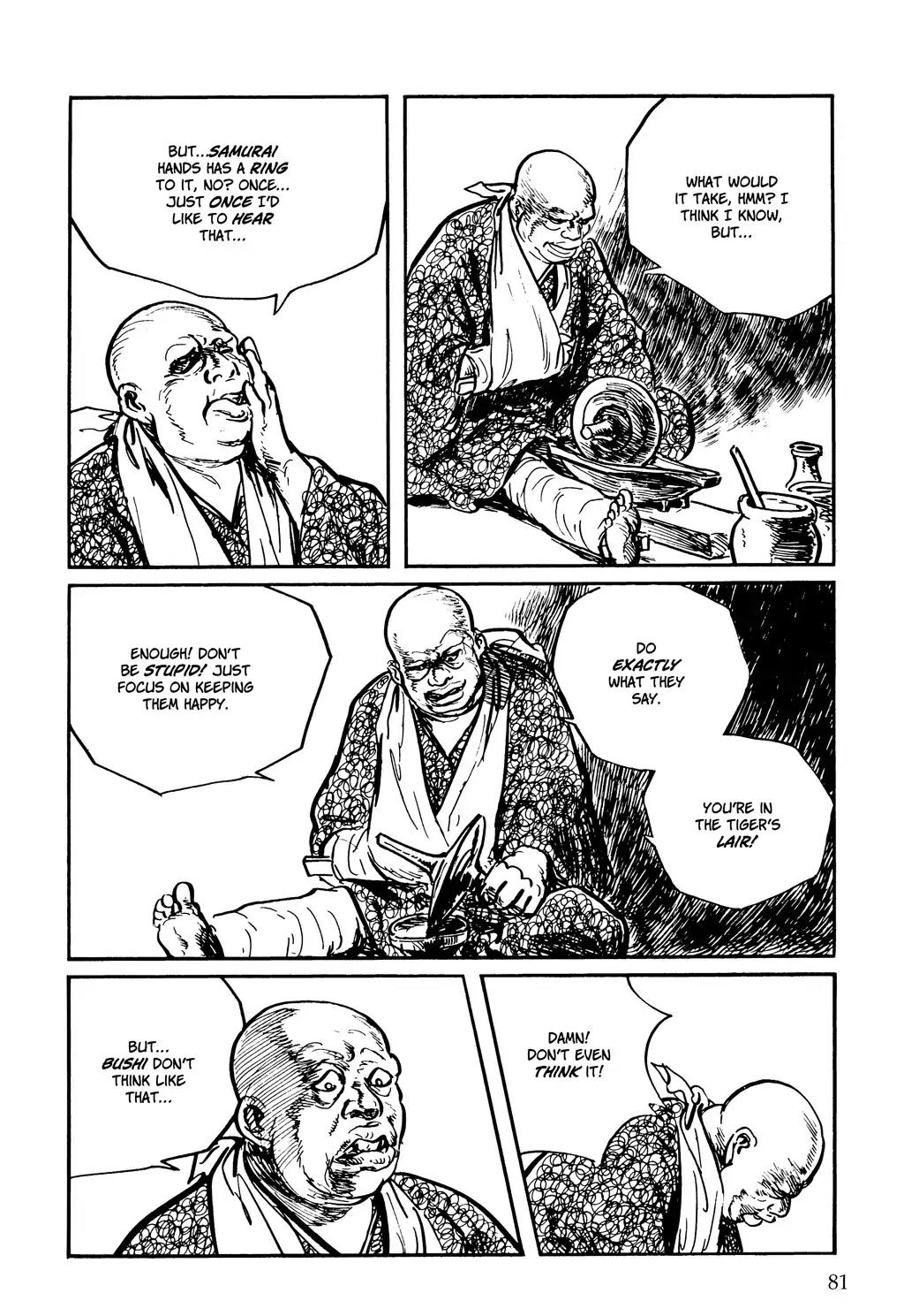 Kozure Ookami Chapter 118 page 12 - Chapter 118: In These Small Hands
