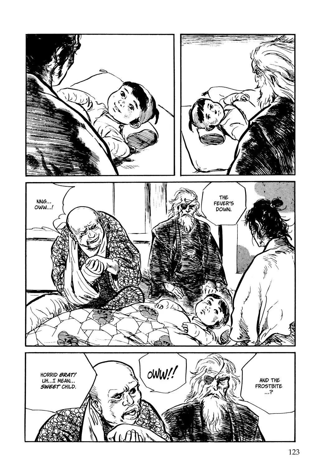 Kozure Ookami Chapter 118 page 54 - Chapter 118: In These Small Hands