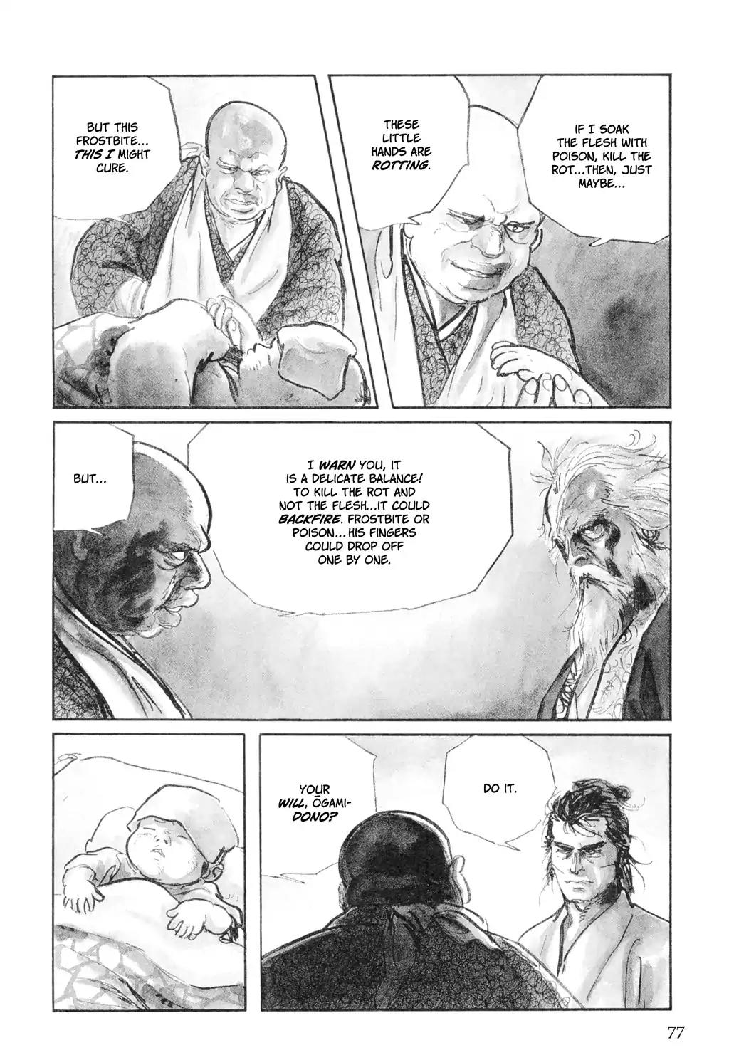 Kozure Ookami Chapter 118 page 8 - Chapter 118: In These Small Hands