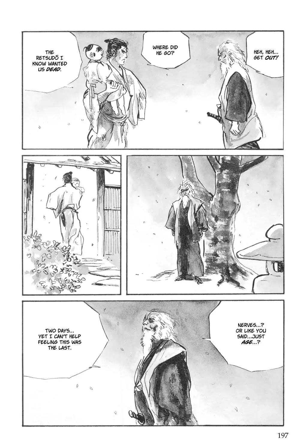 Kozure Ookami Chapter 120 page 8 - Chapter 120: The Last Cherry Blossoms