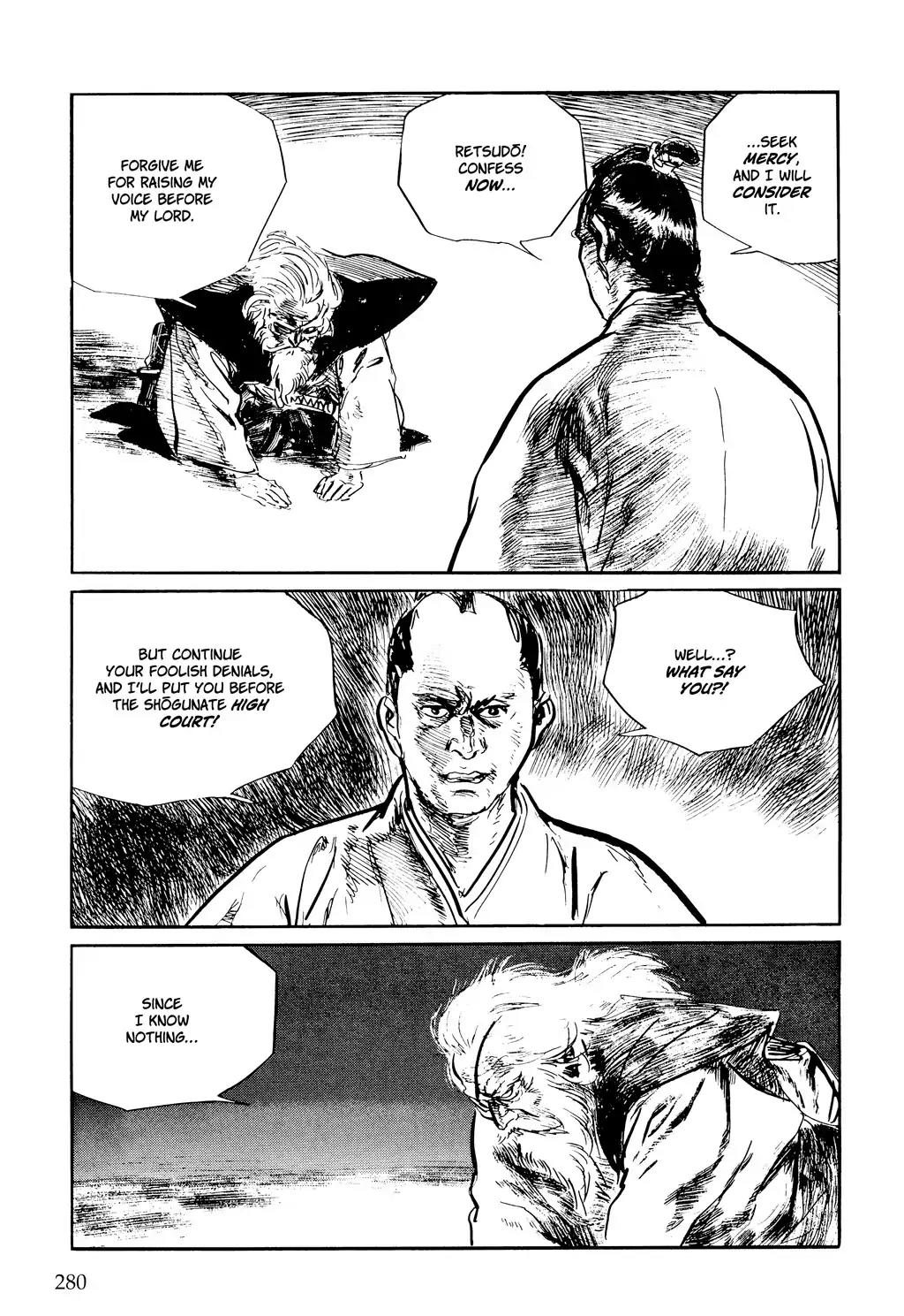 Kozure Ookami Chapter 121 page 31 - Chapter 121: Stone Upon Stone