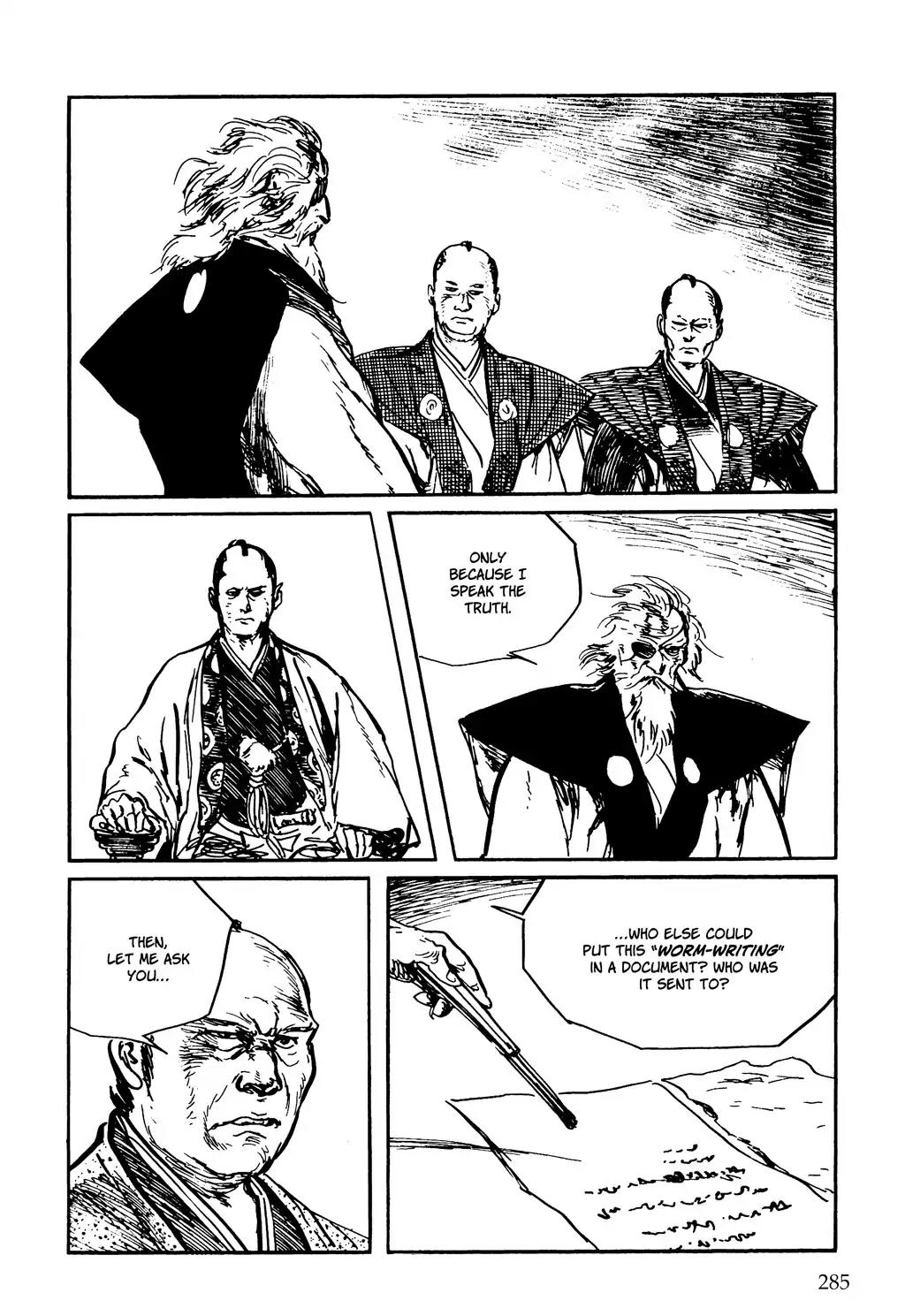 Kozure Ookami Chapter 121 page 35 - Chapter 121: Stone Upon Stone